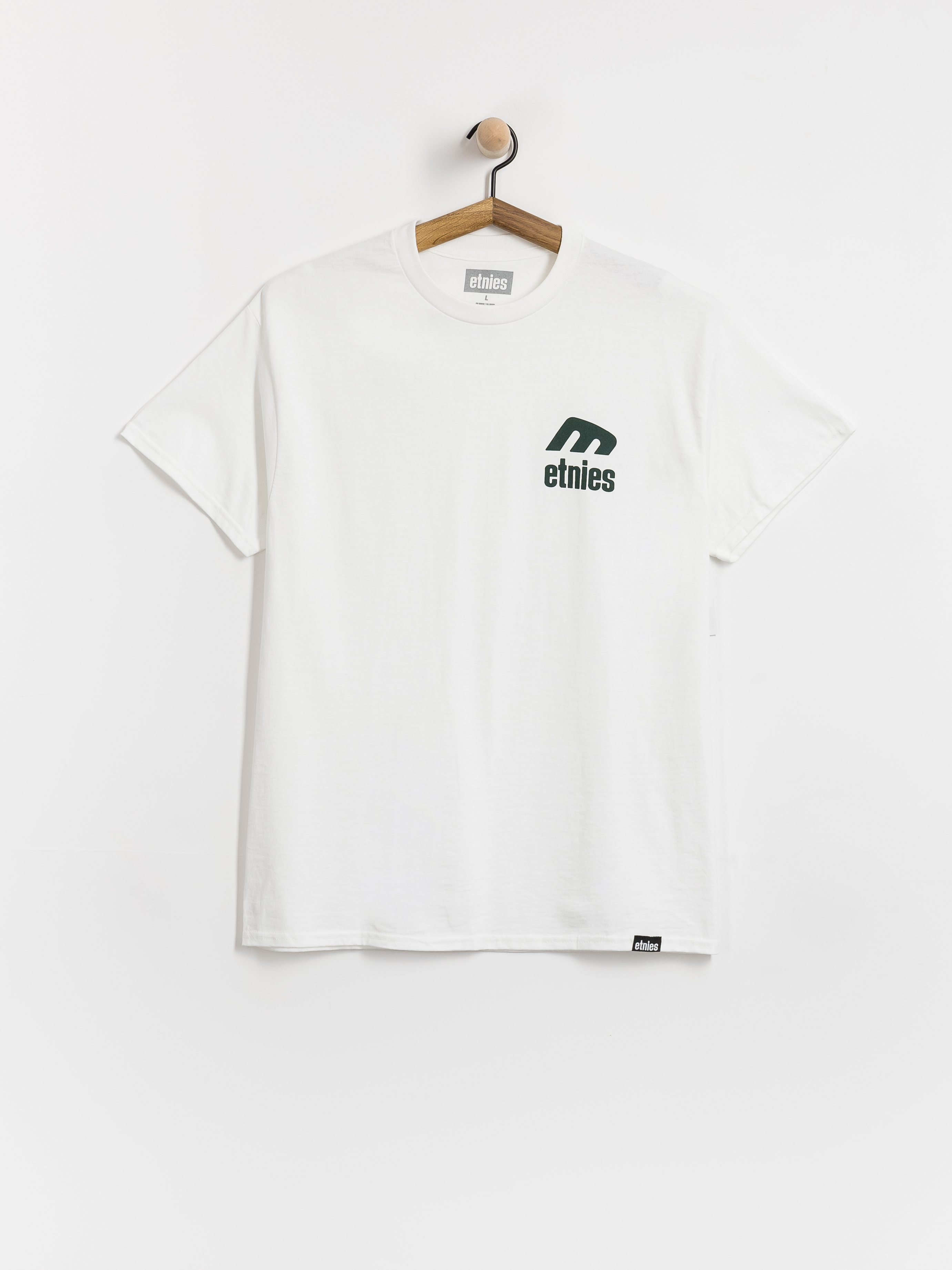 T-shirt Etnies Team (white/green)