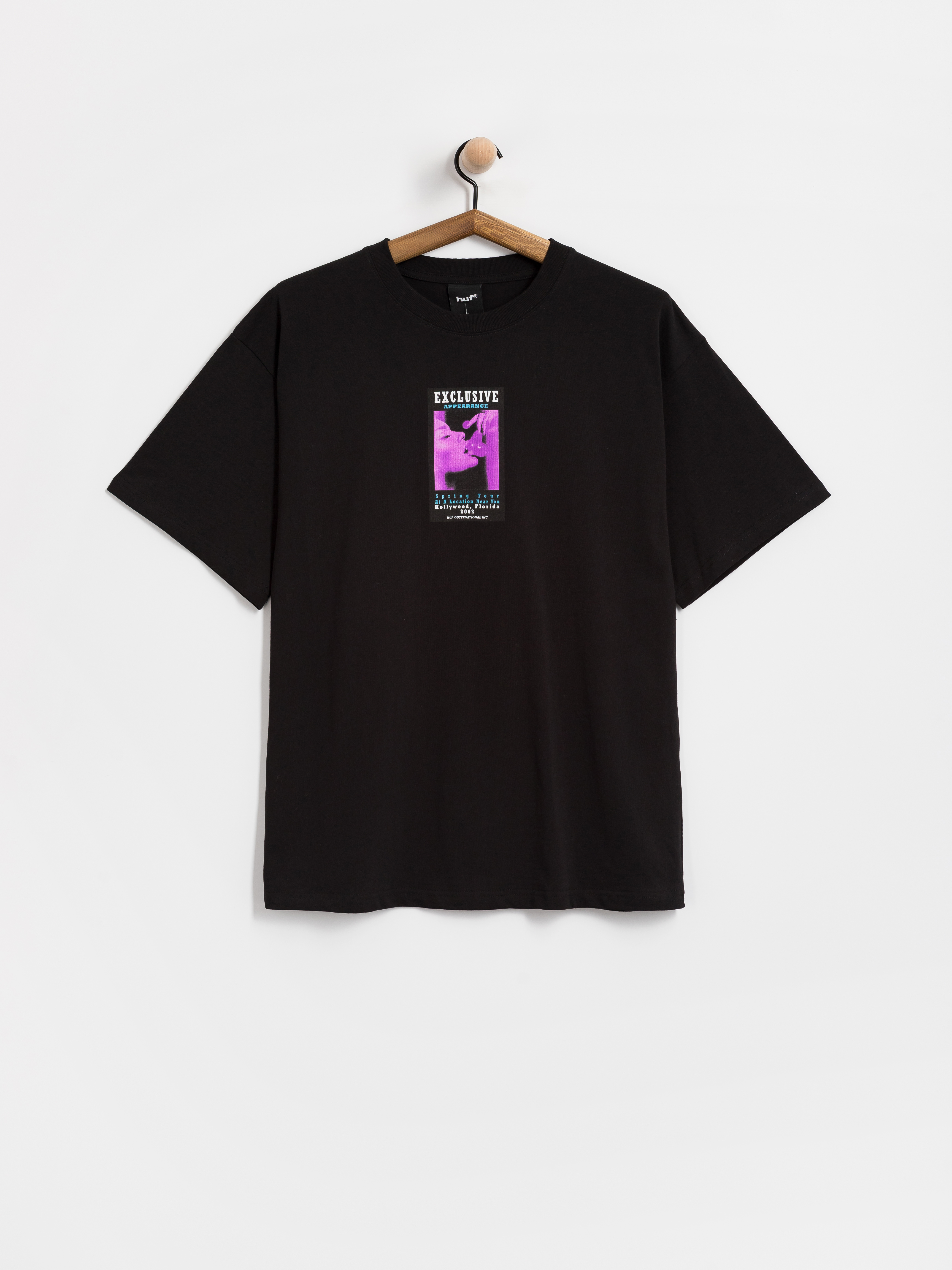 T-shirt HUF Exclusive Appearance (black)