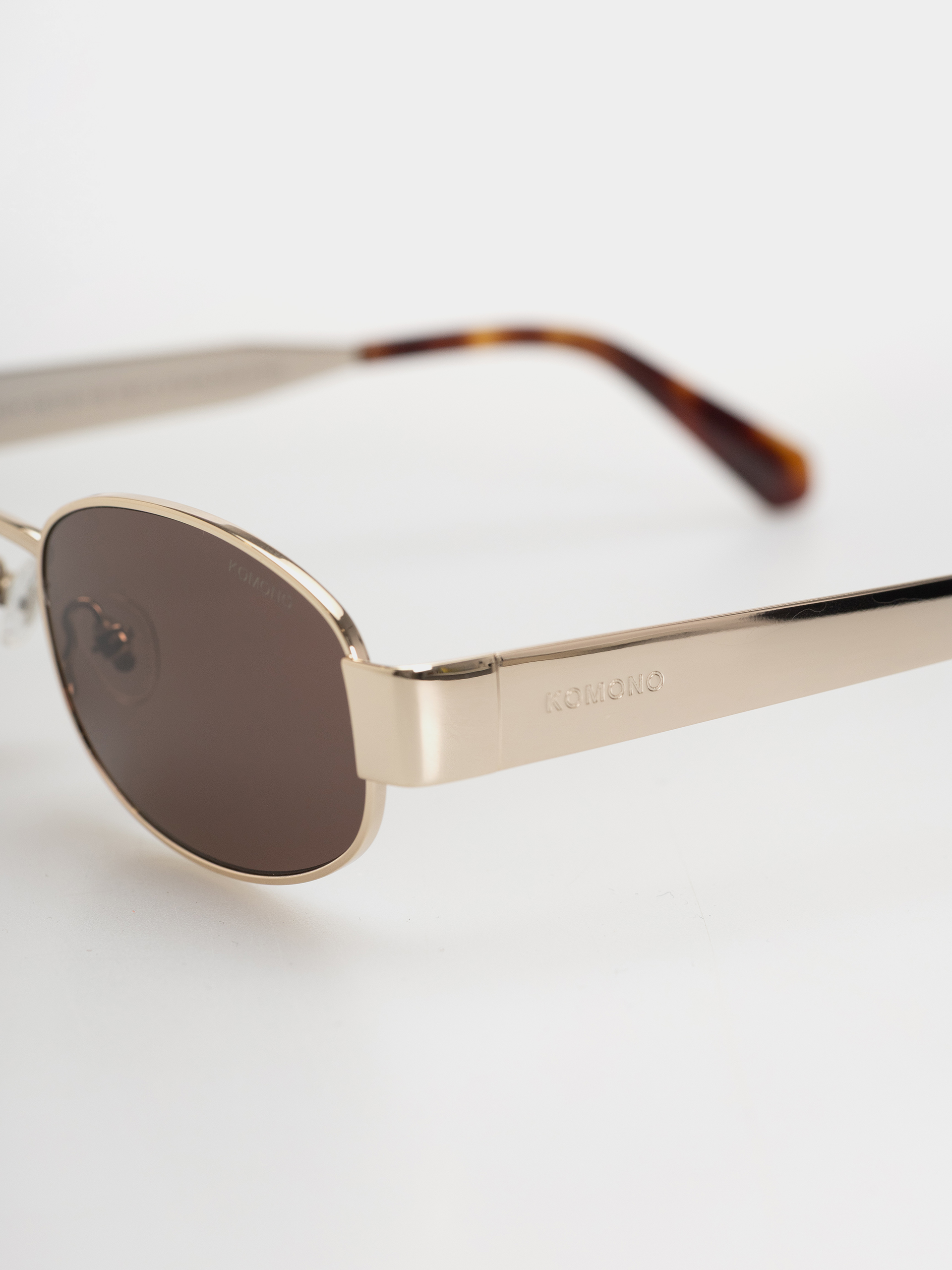 Okulary przeciwsłoneczne Komono Elix (white gold)