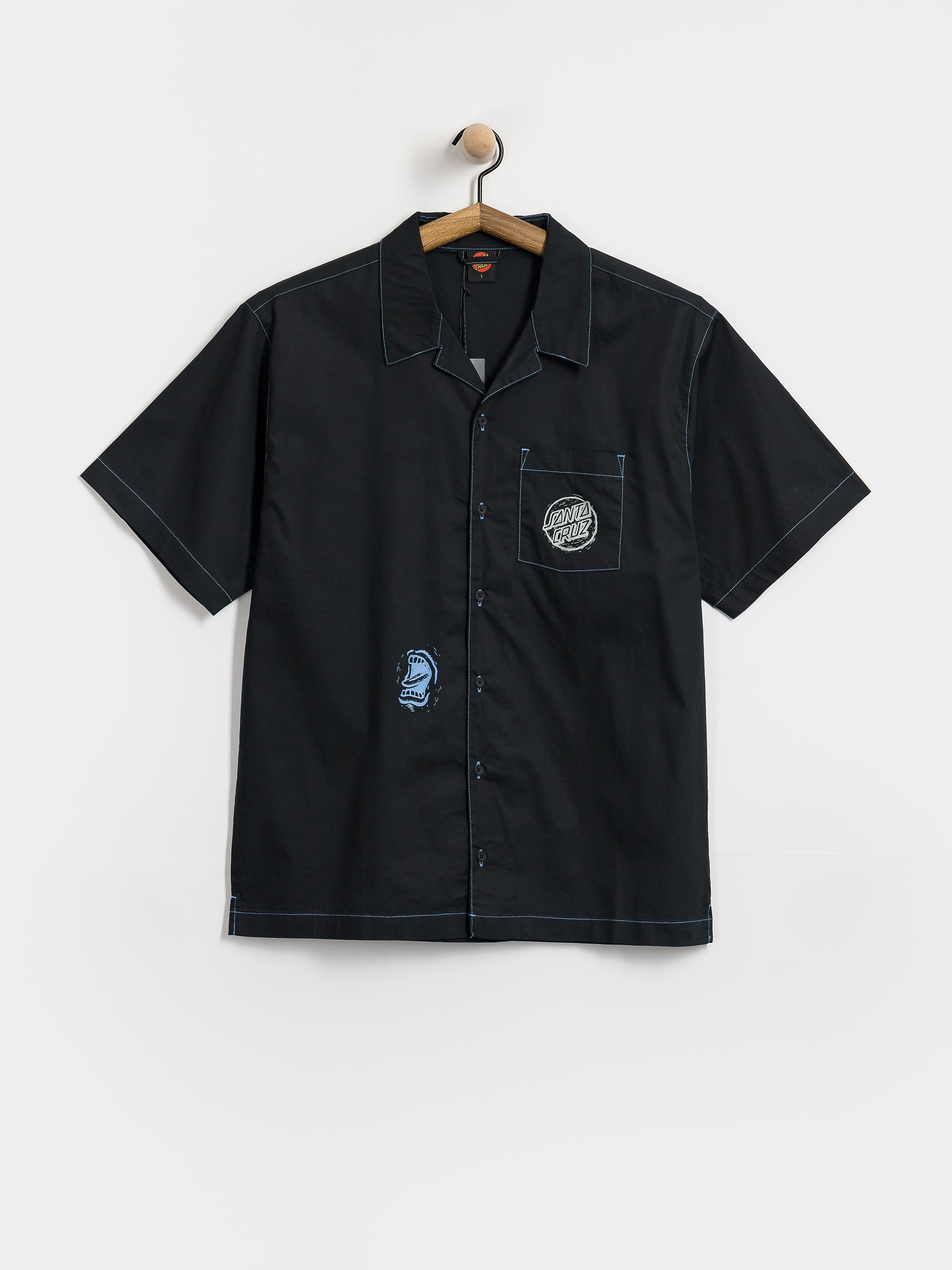 Koszula Santa Cruz Stamped (black)