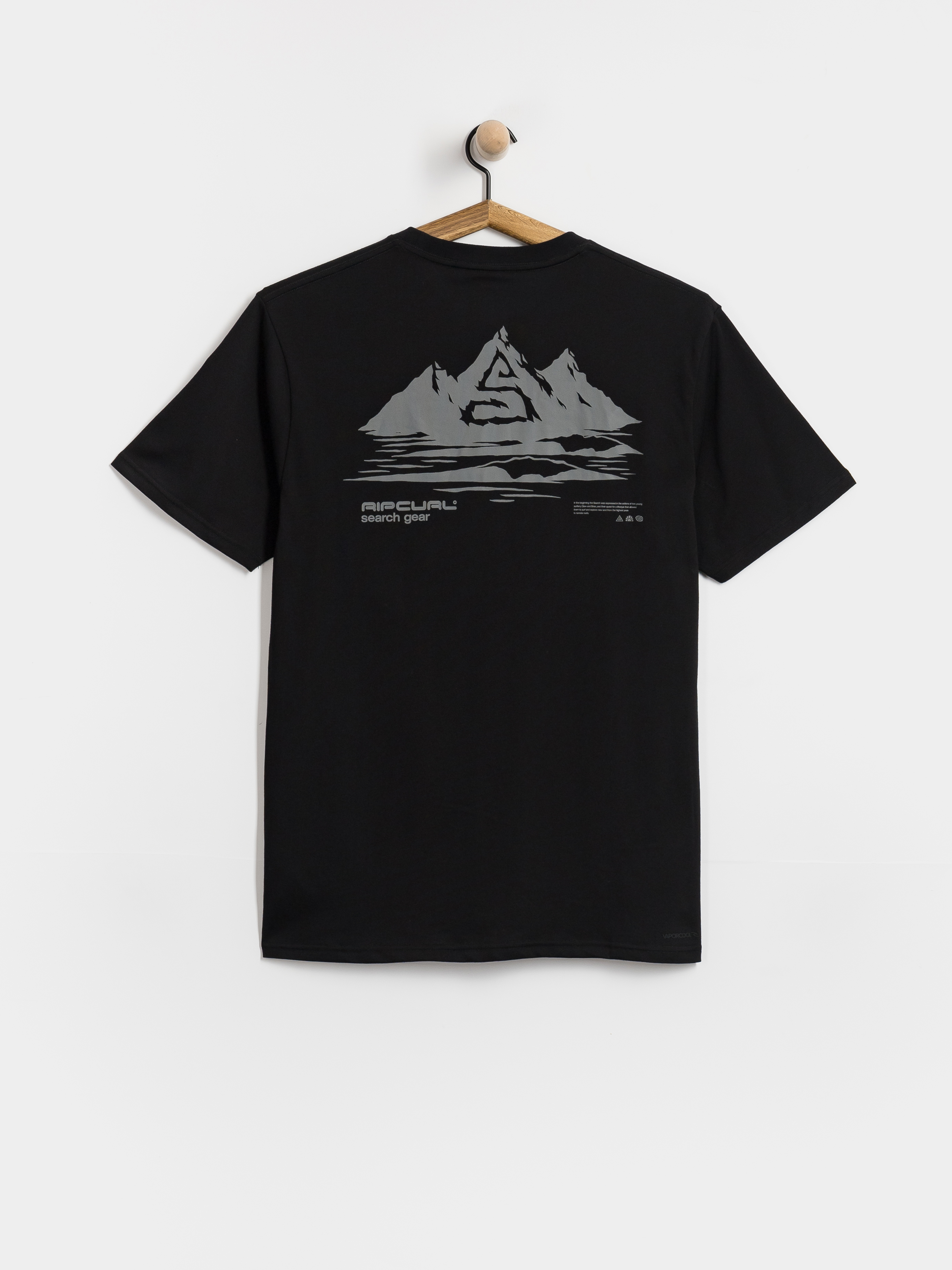T-shirt Rip Curl Vaporcool Search Peak (black)