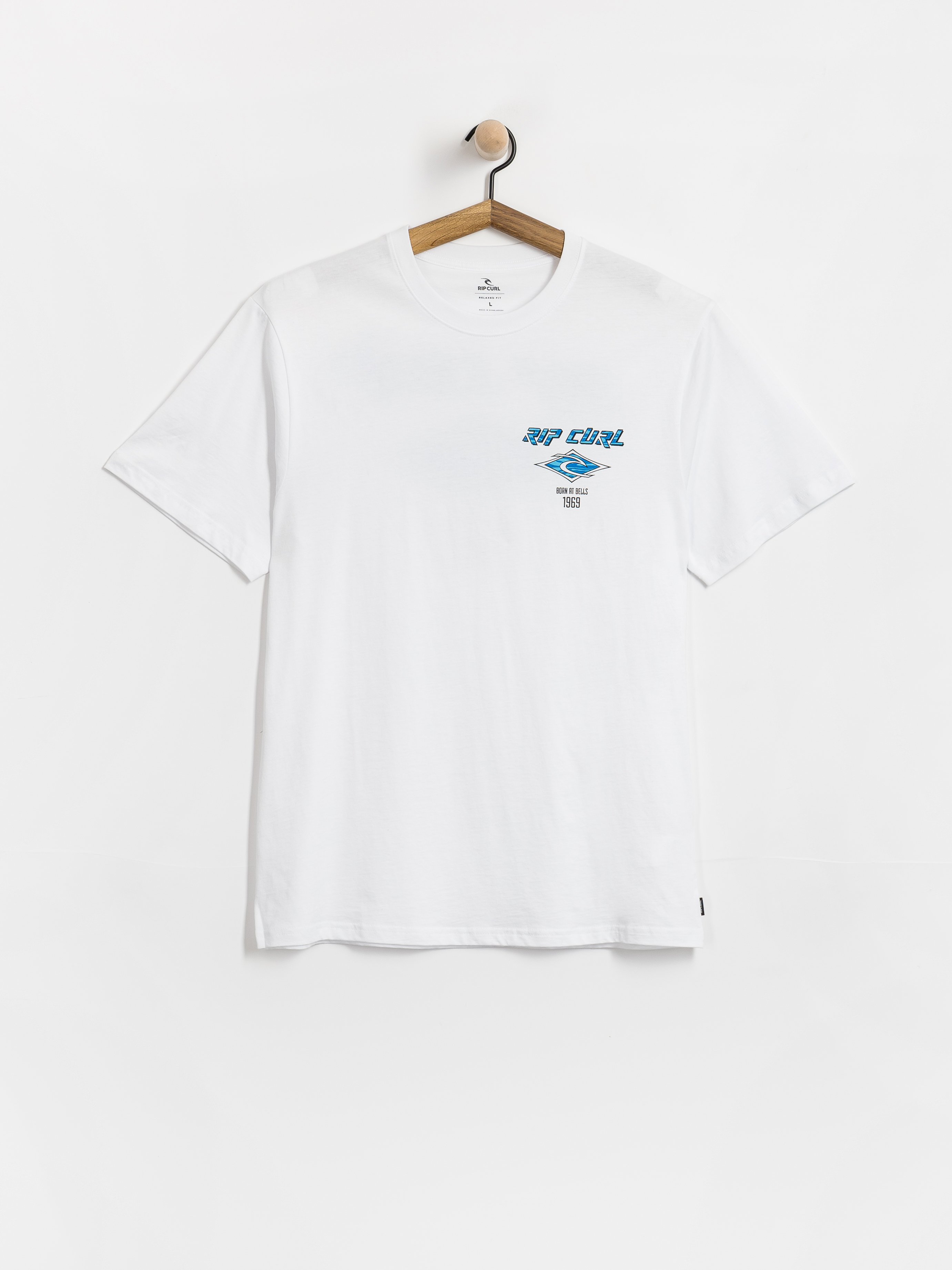 T-shirt Rip Curl Fade Out Icon (white)
