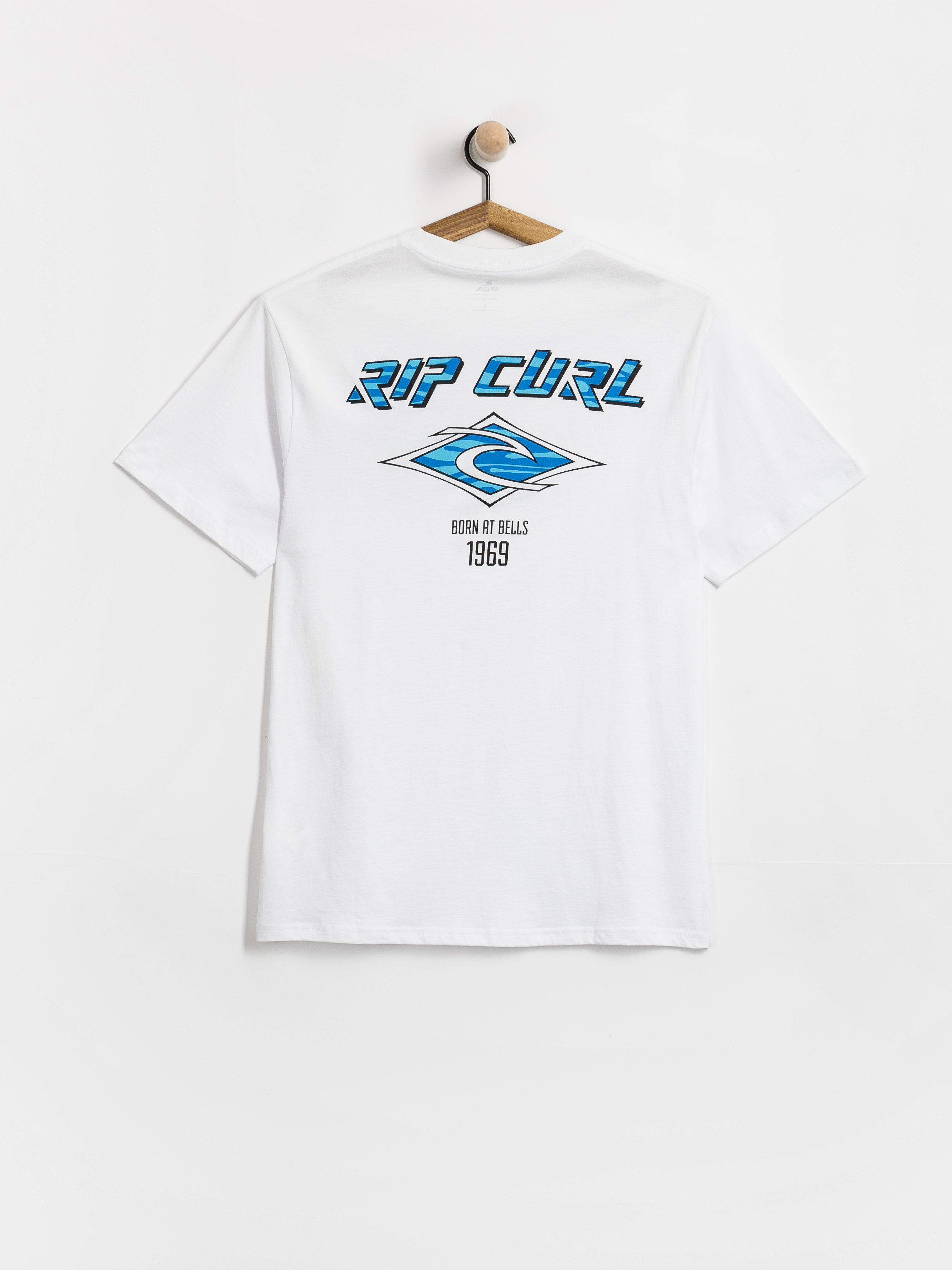 T-shirt Rip Curl Fade Out Icon (white)