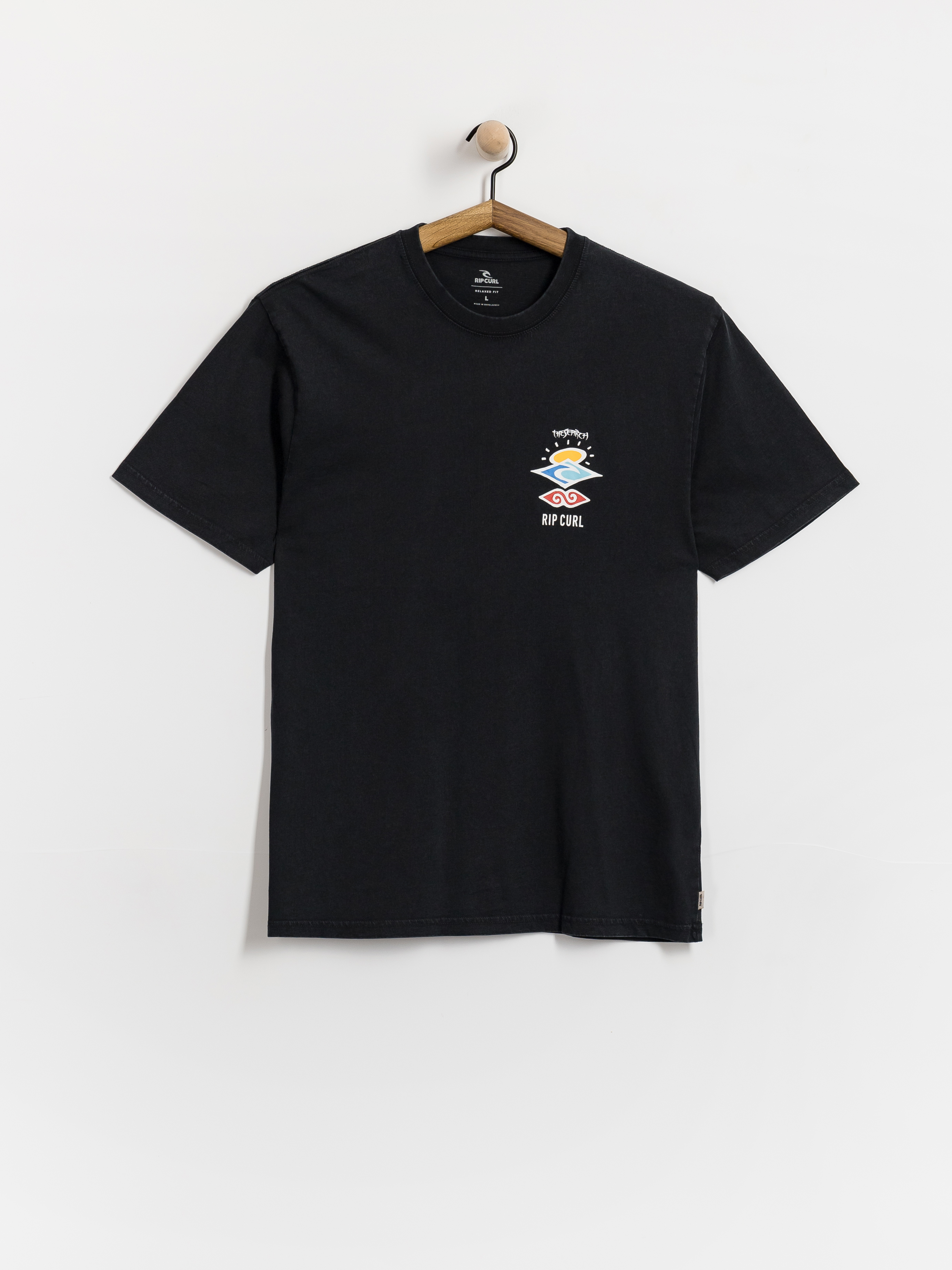 T-shirt Rip Curl Search Icon (black)
