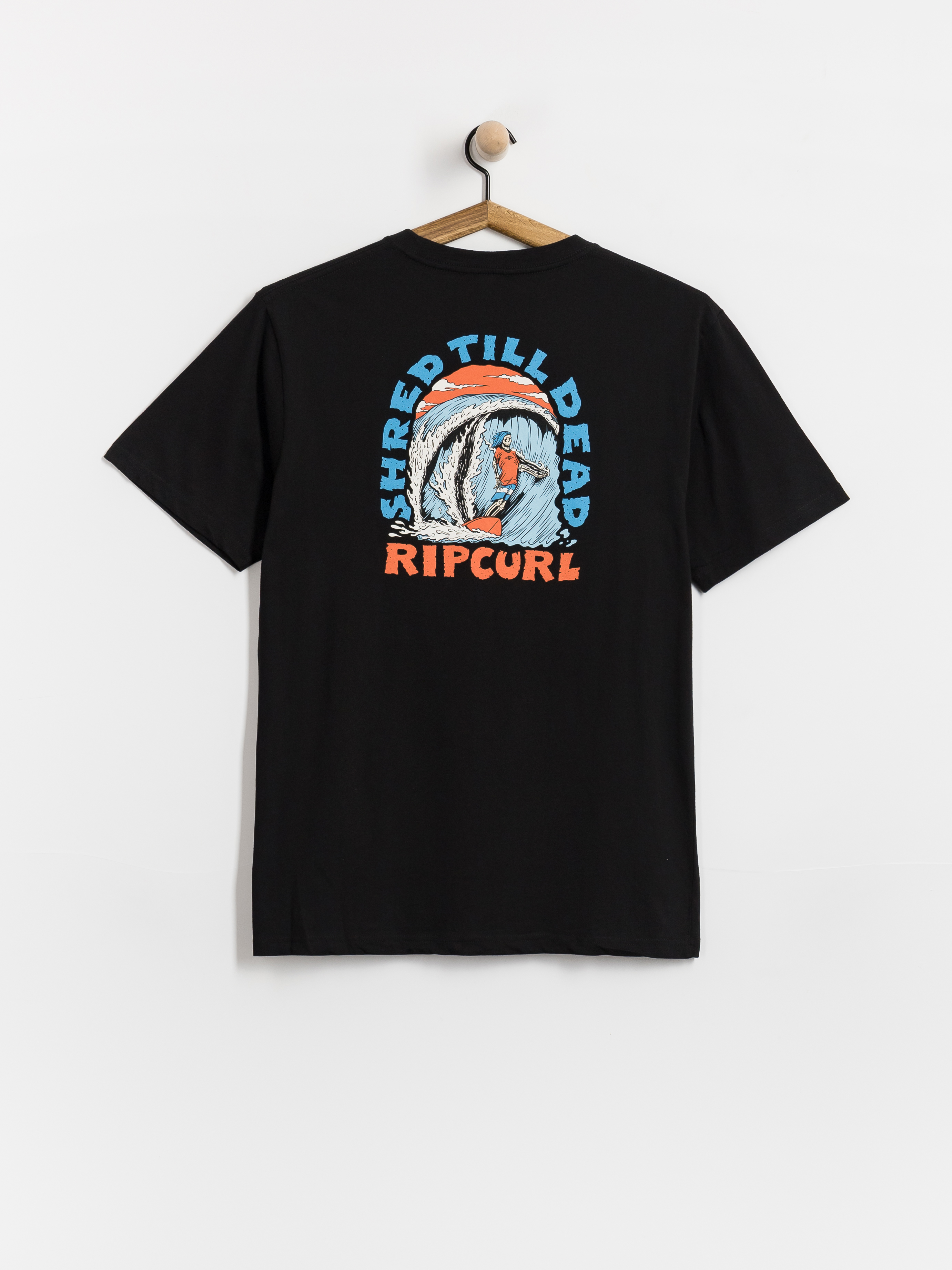 T-shirt Rip Curl Shred Til (black)