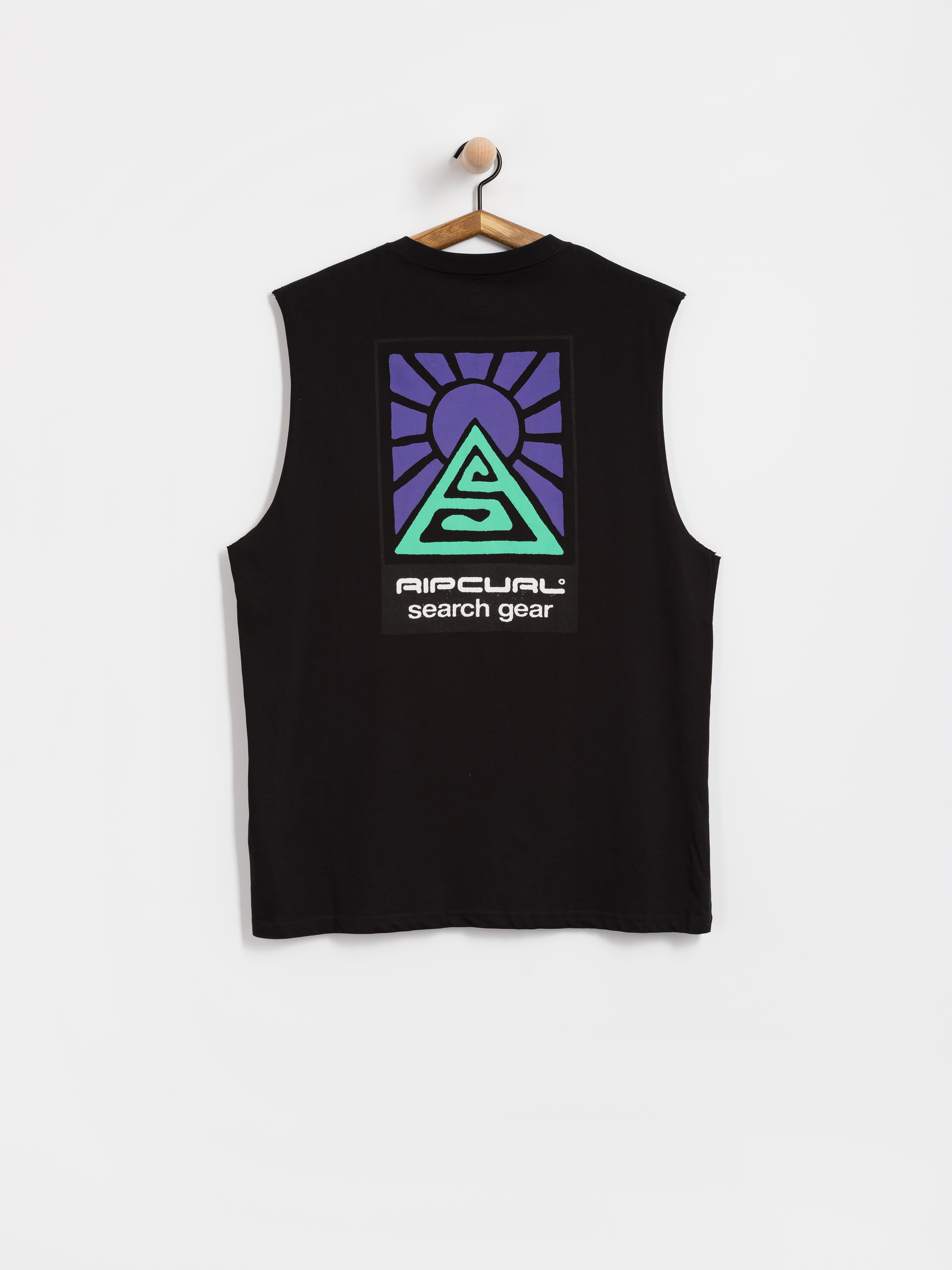 T-shirt Rip Curl Search Dawn Muscle (black)