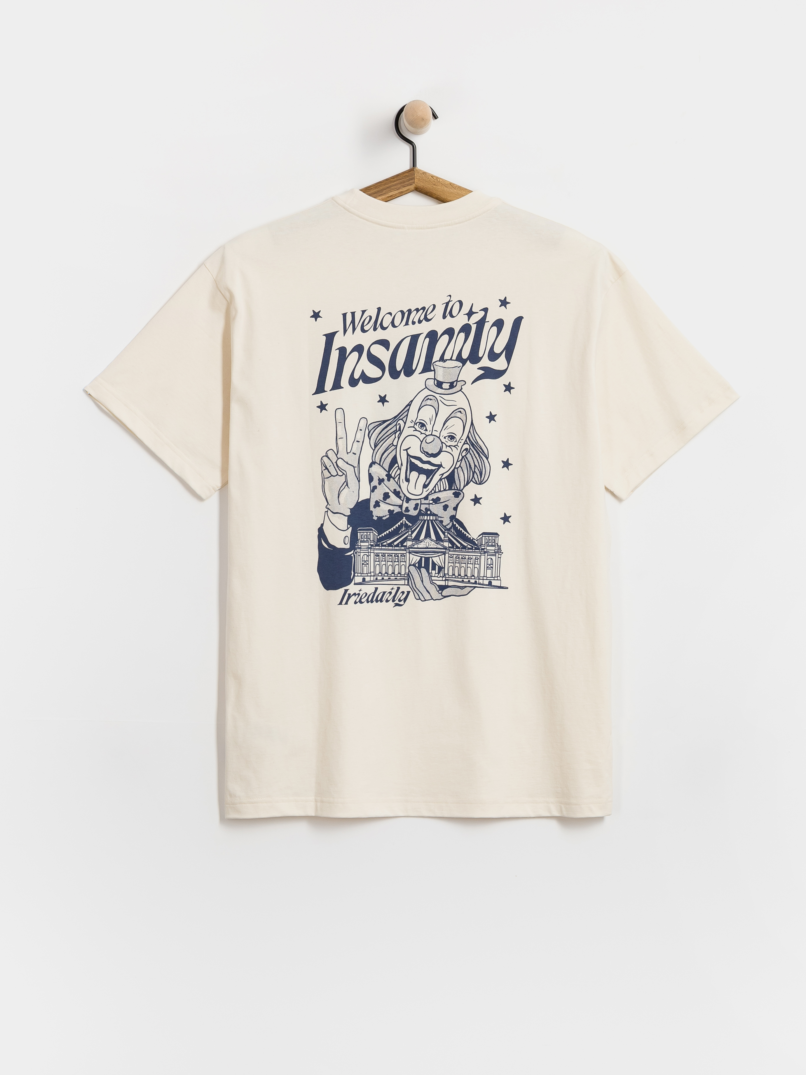 T-shirt Iriedaily Clownsanity (undyed)