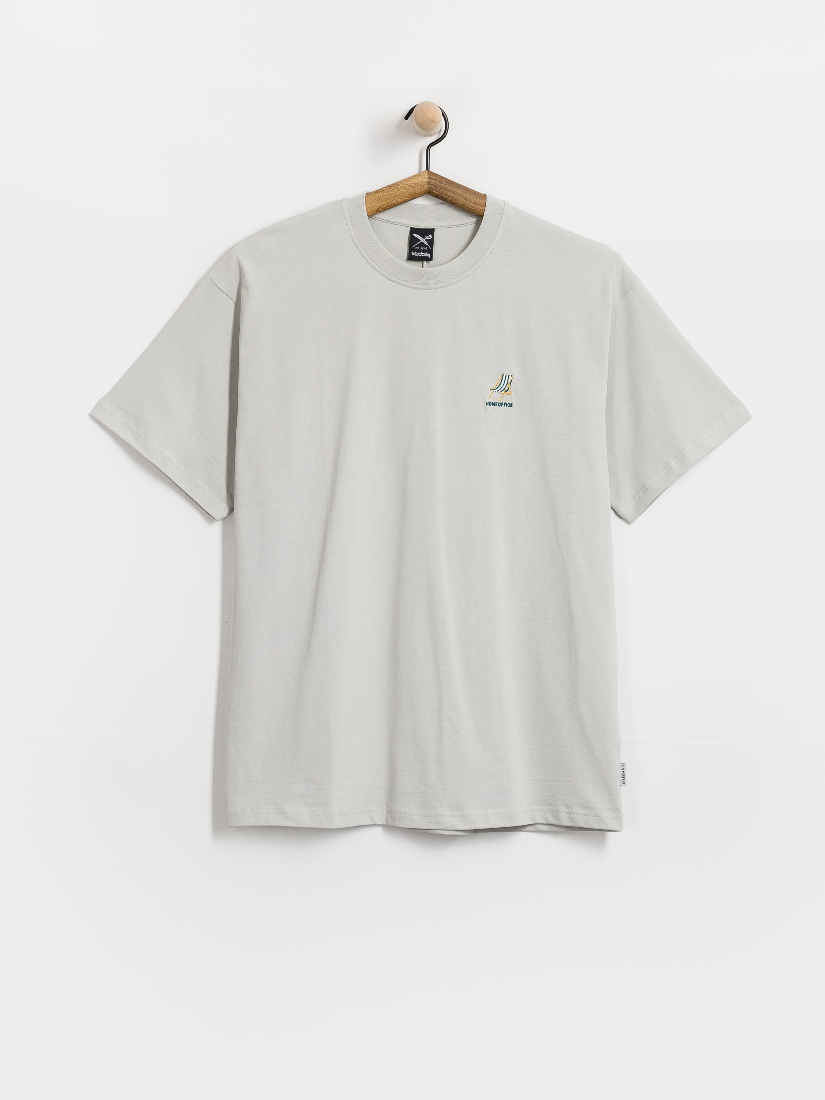 T-shirt Iriedaily Homeoffice (mercury)