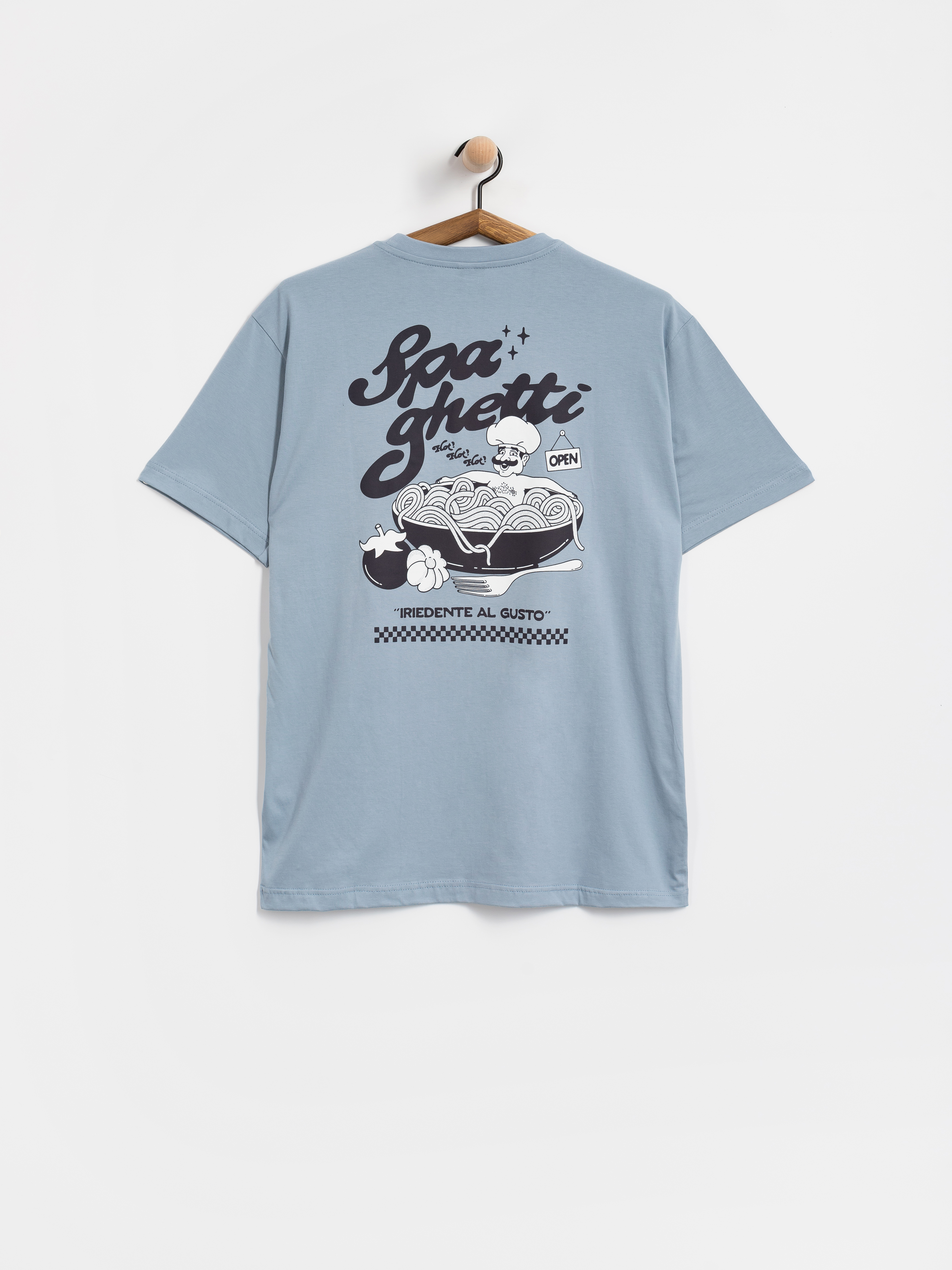 T-shirt Iriedaily Spa Ghetti (light blue)