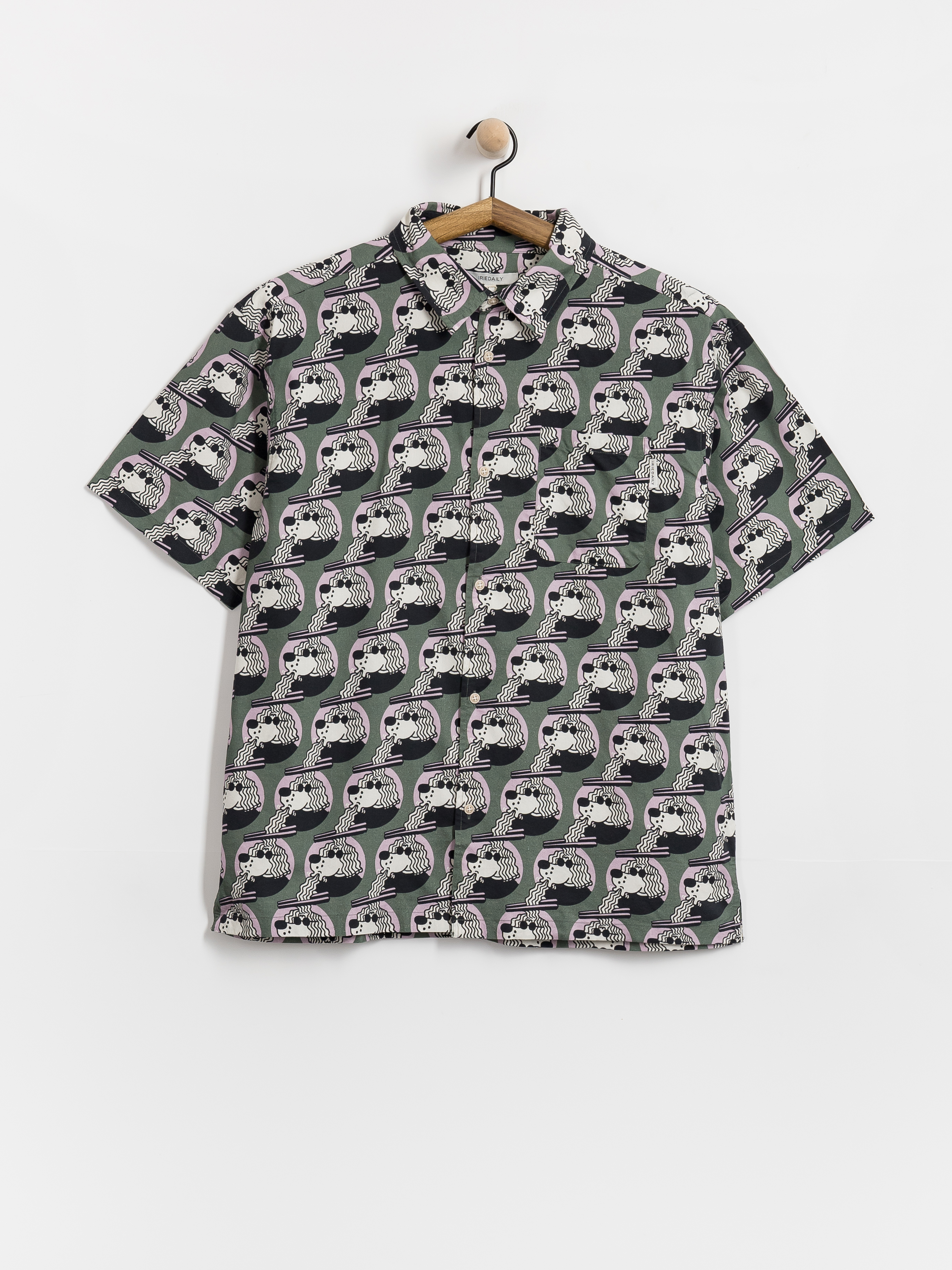 Koszula Iriedaily Resorio (jungle green)