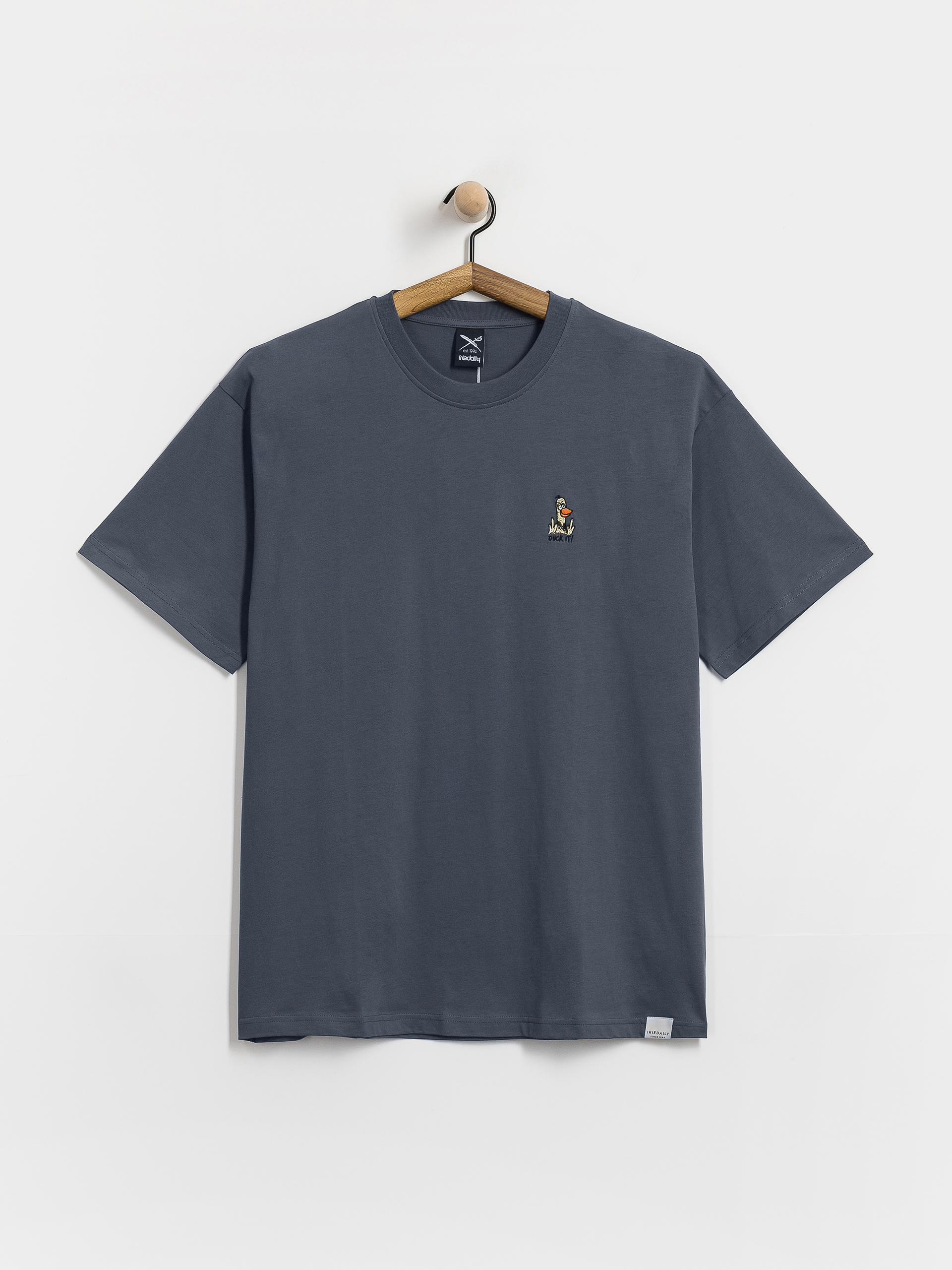 T-shirt Iriedaily What The Duck (dark steel)