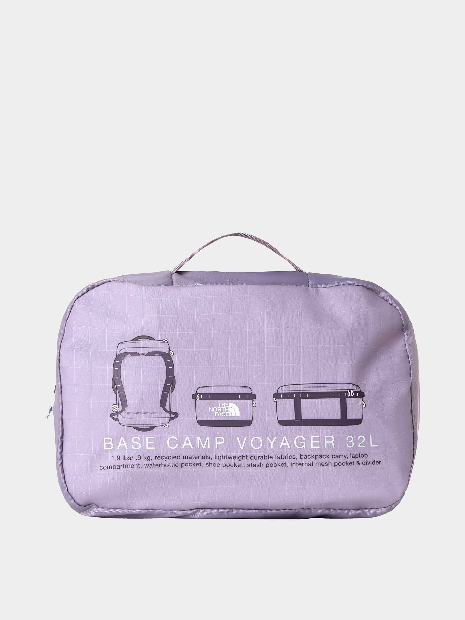 Torba The North Face Base Camp Voyager Duffel 32L (transcendent gr)