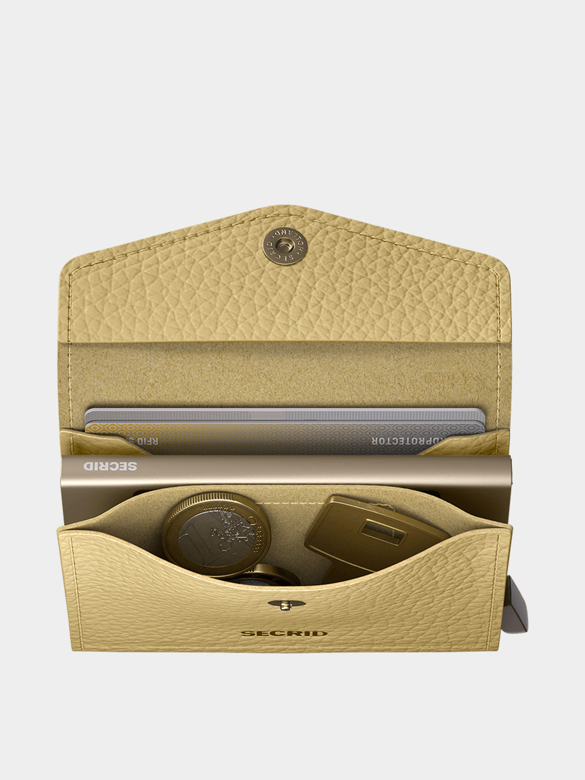 Portfel Secrid Envelope (pebble butter yellow)