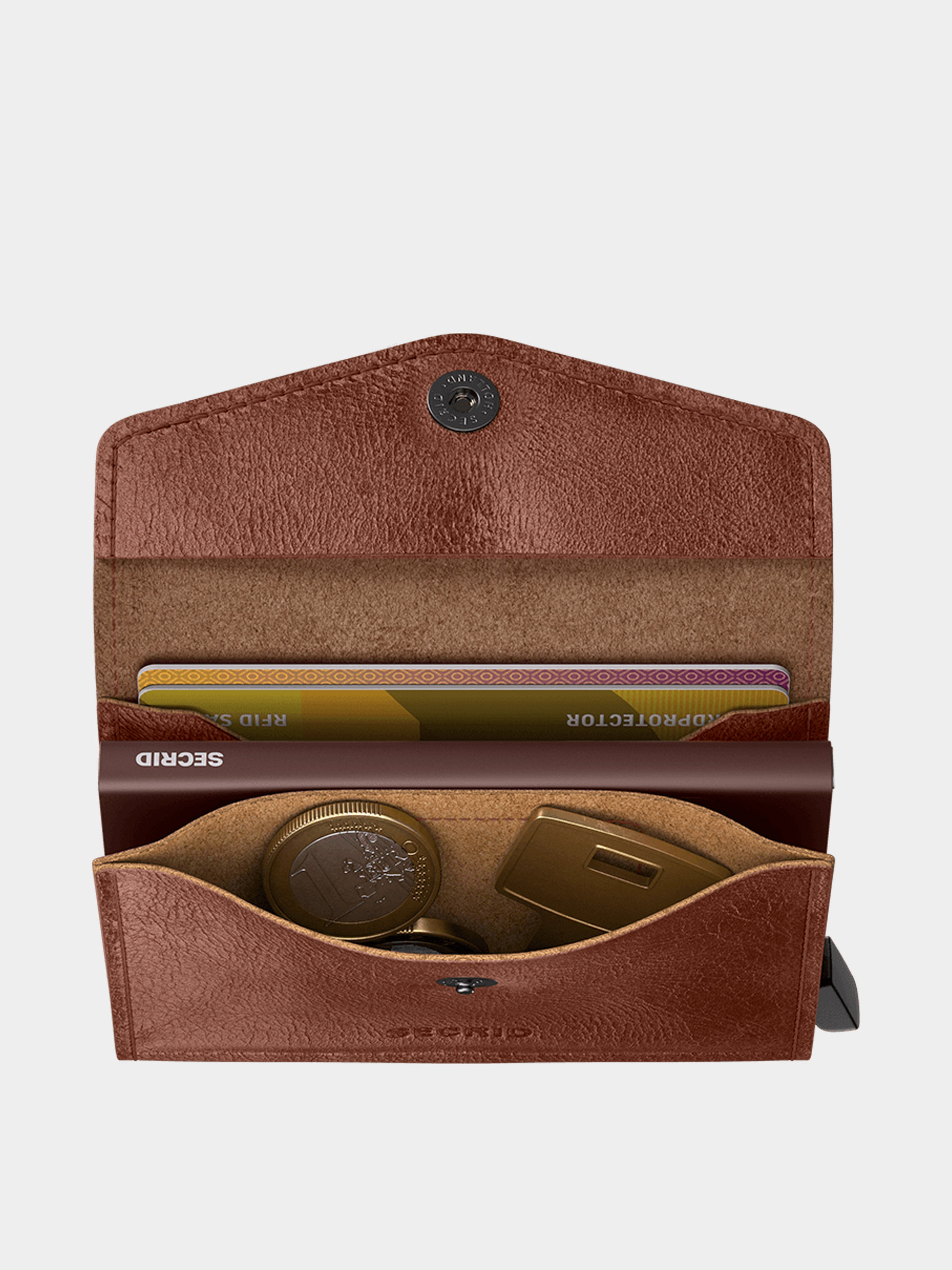 Portfel Secrid Envelope (vintage cognac)
