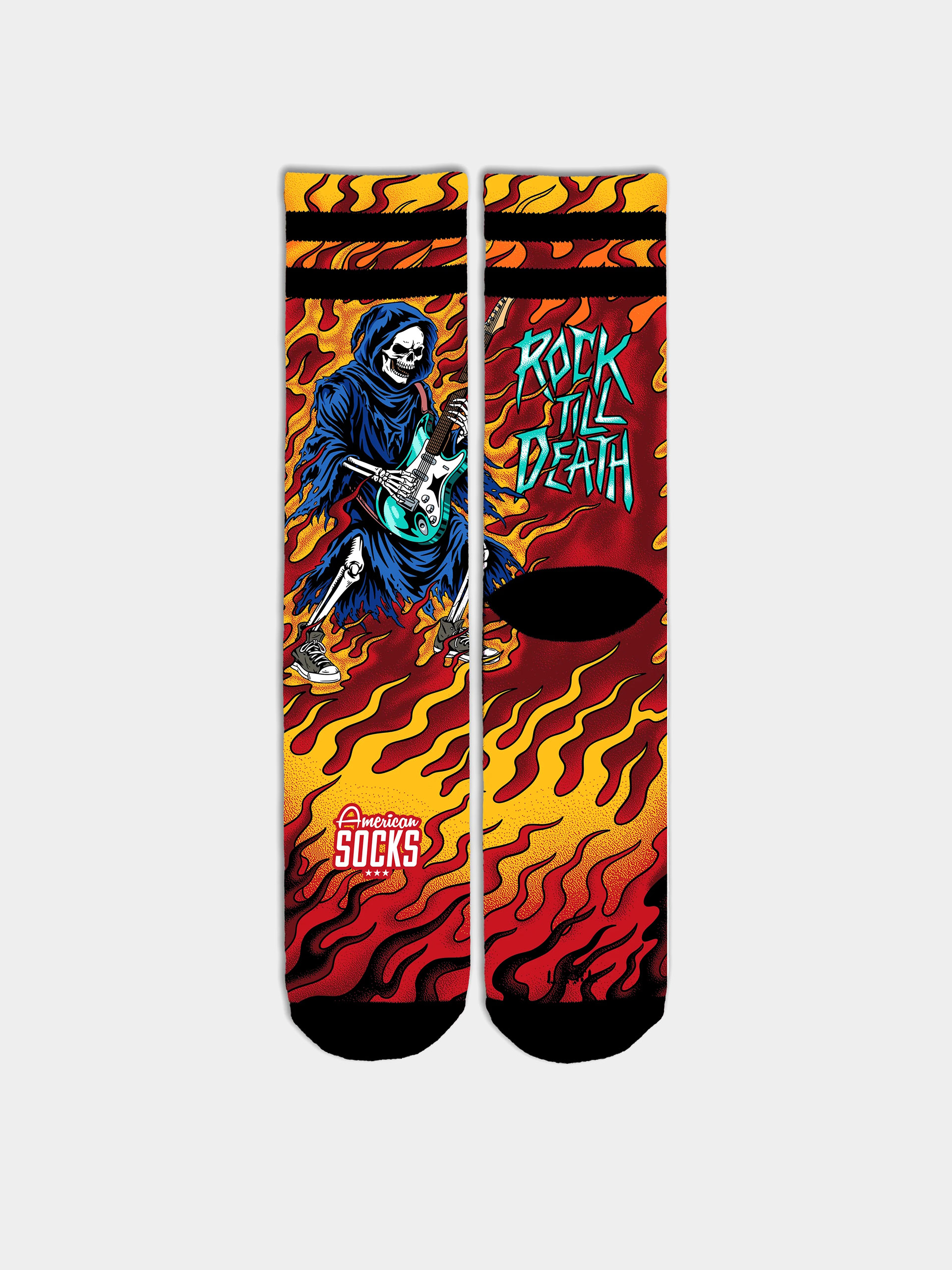 Skarpetki American Socks Rock till death