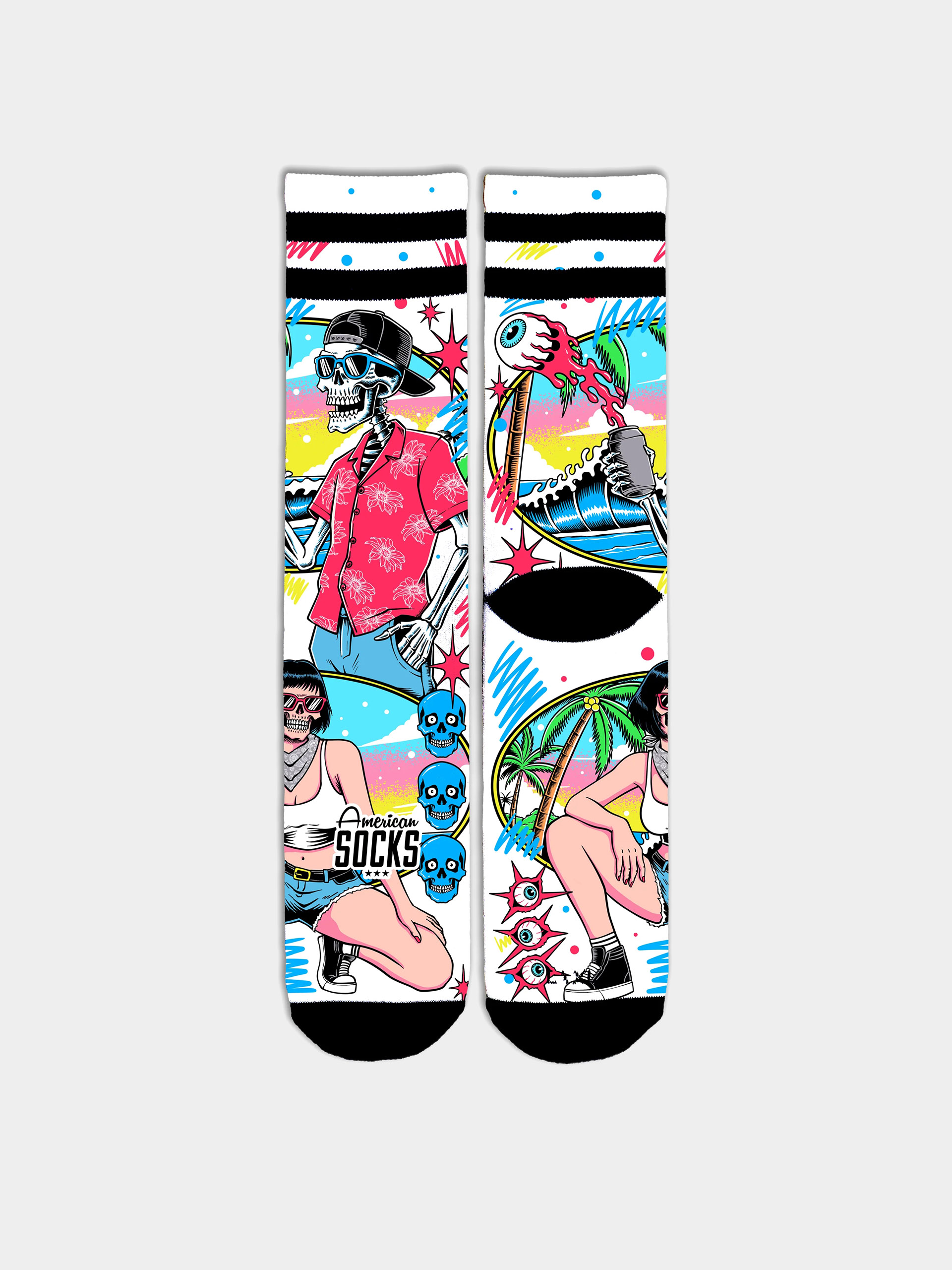 Skarpetki American Socks Neon Paradise