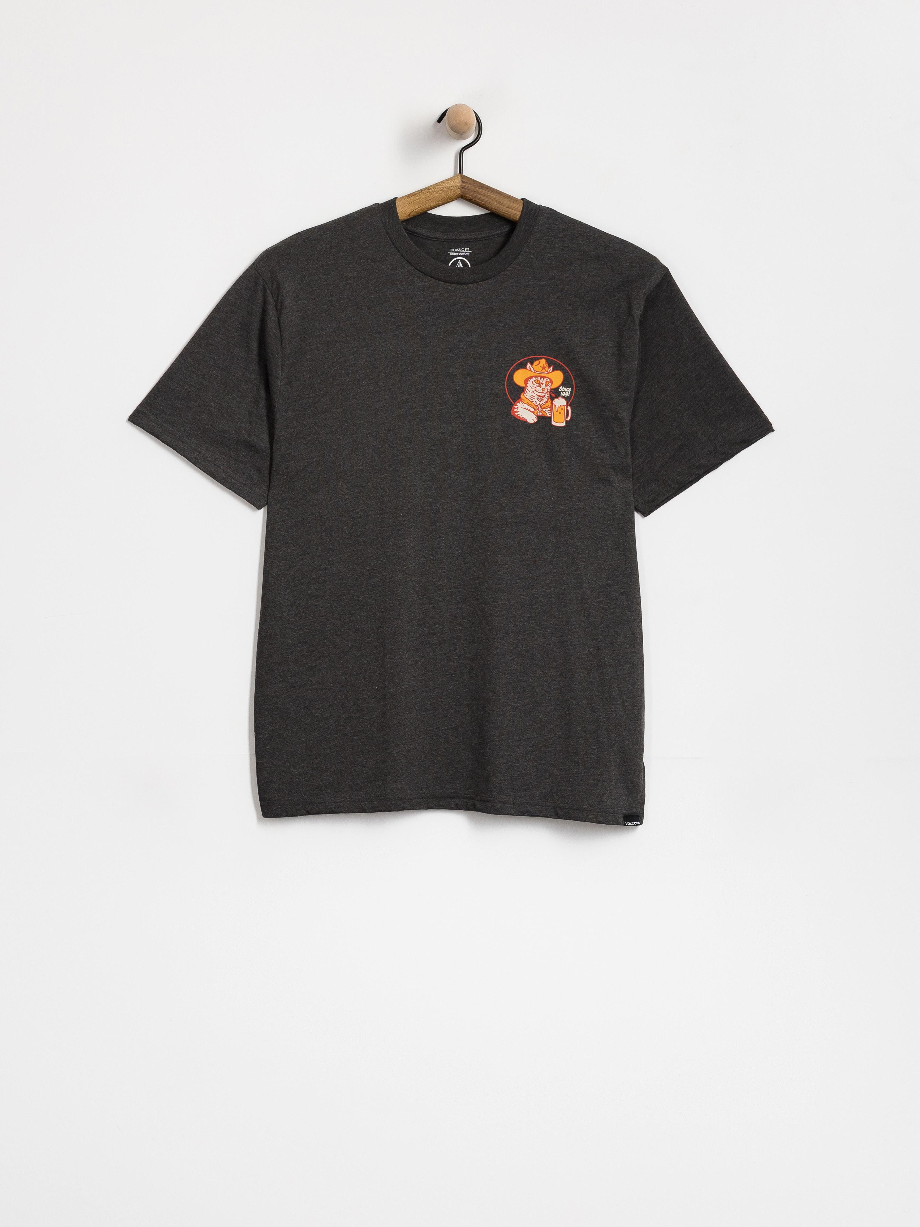 T-shirt Volcom Meowdy Hth (heather black)