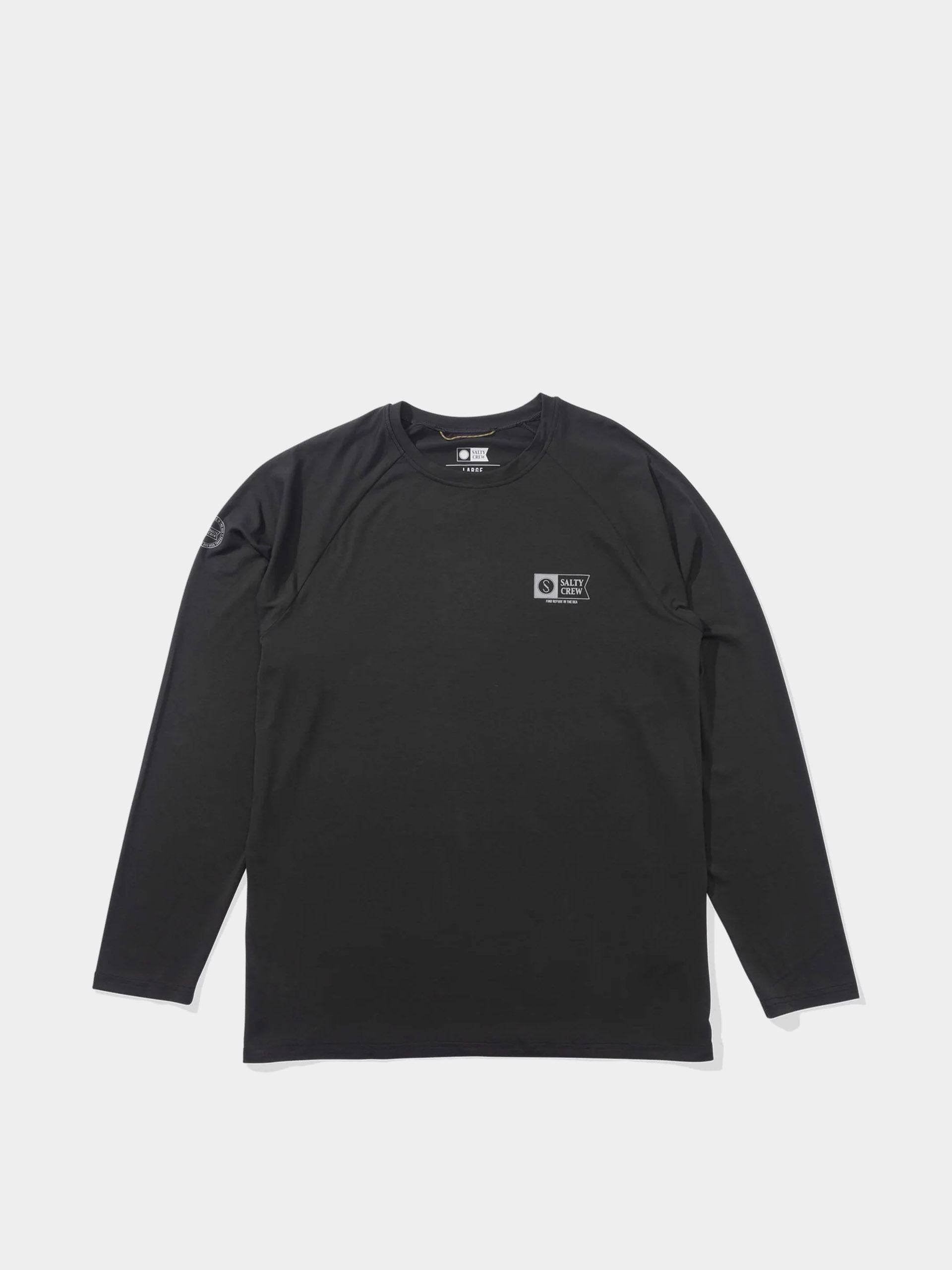 Longsleeve Salty Crew Mariner Tech (coal)