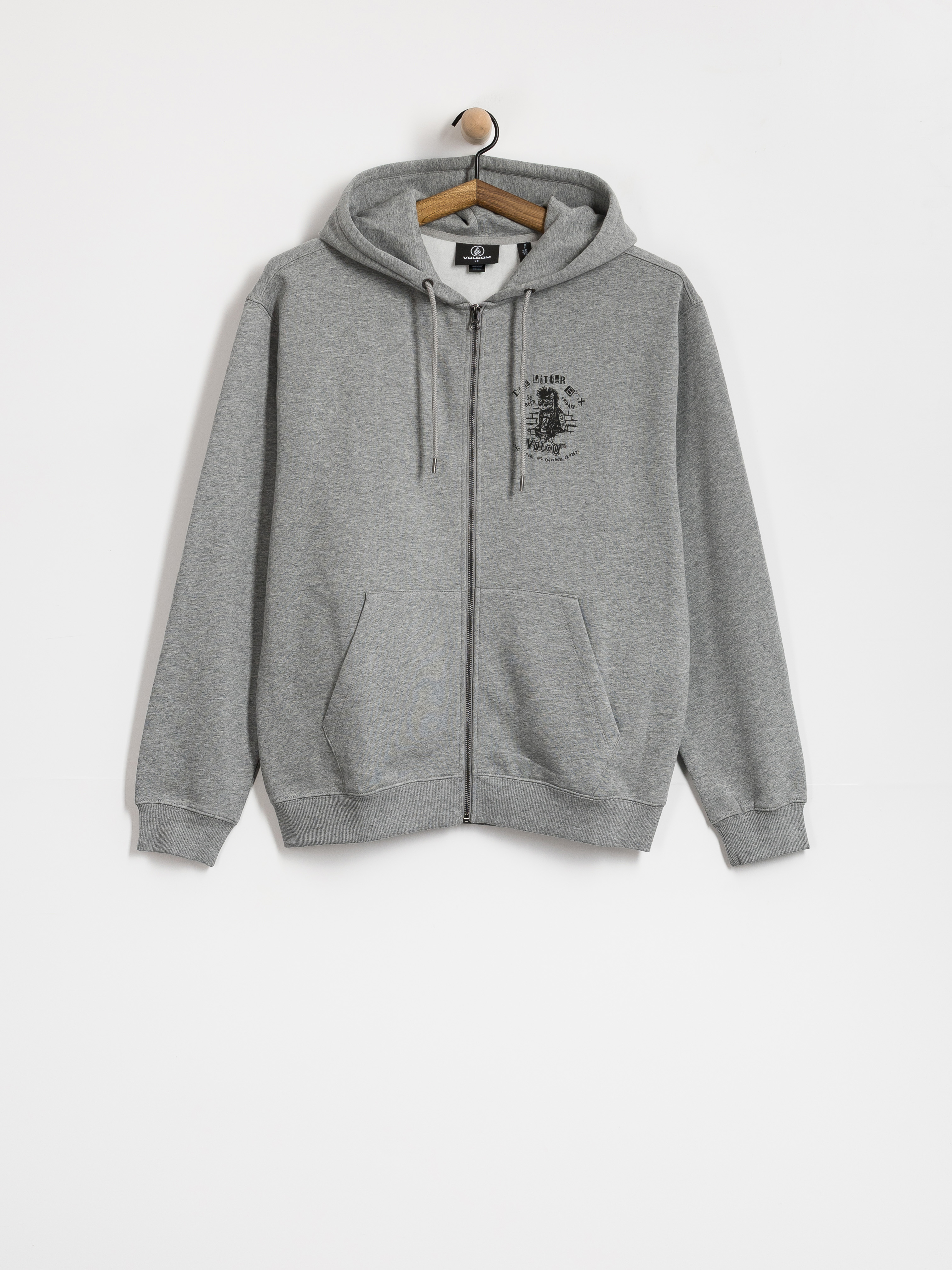 Bluza Volcom Catastrophy ZIP (heather grey)