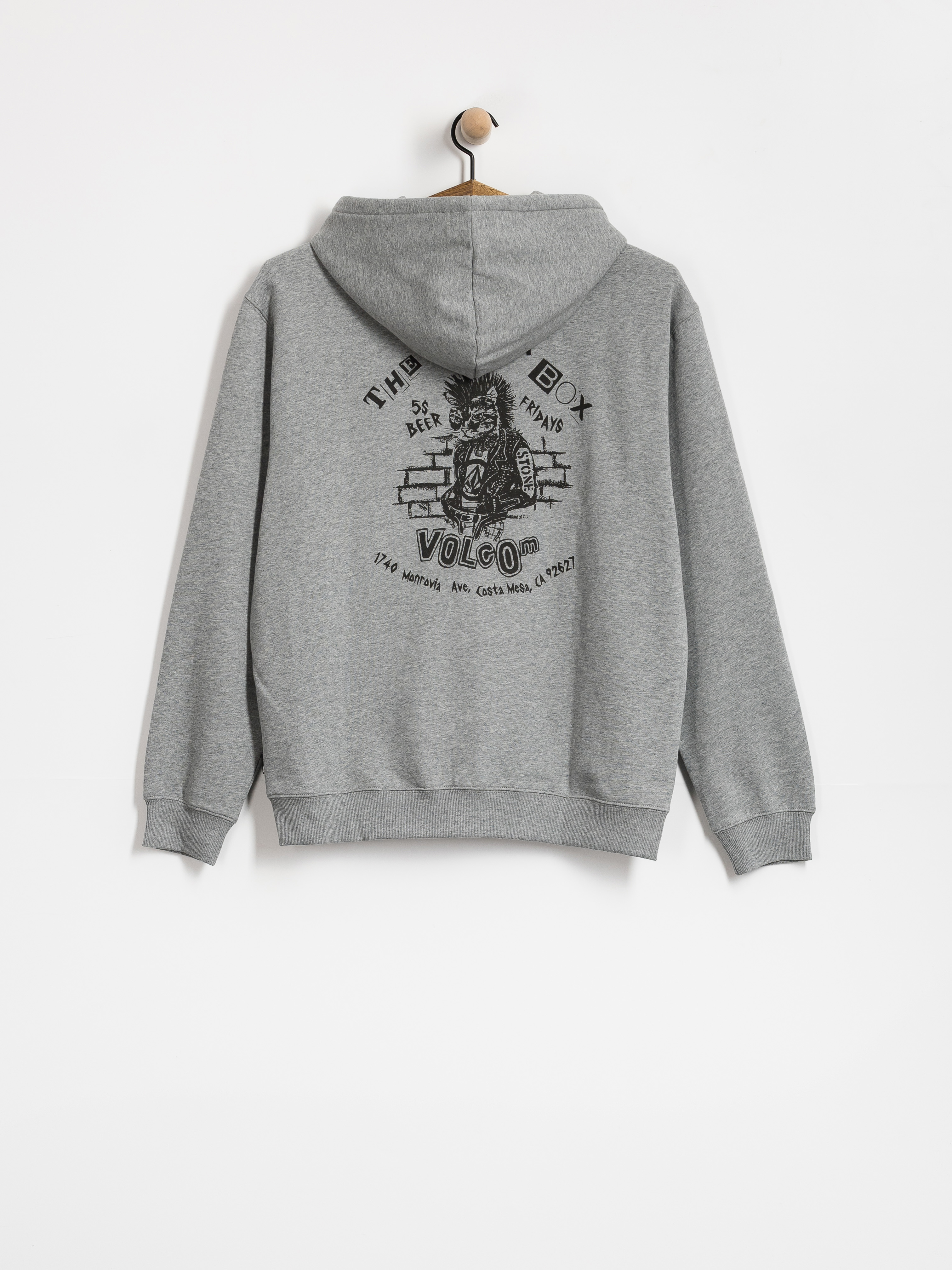 Bluza Volcom Catastrophy ZIP (heather grey)