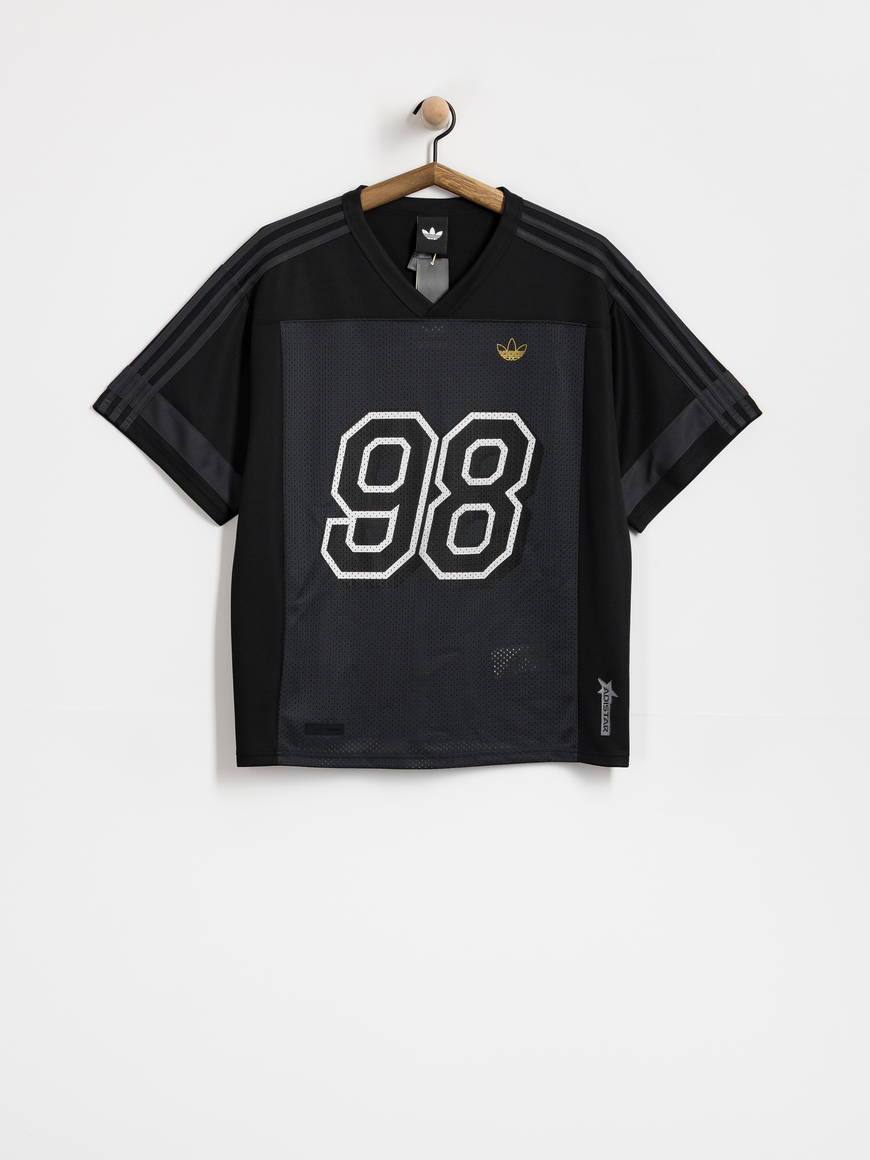 T-shirt adidas Tyshawn Jrsy (black/ironmt/carbon)