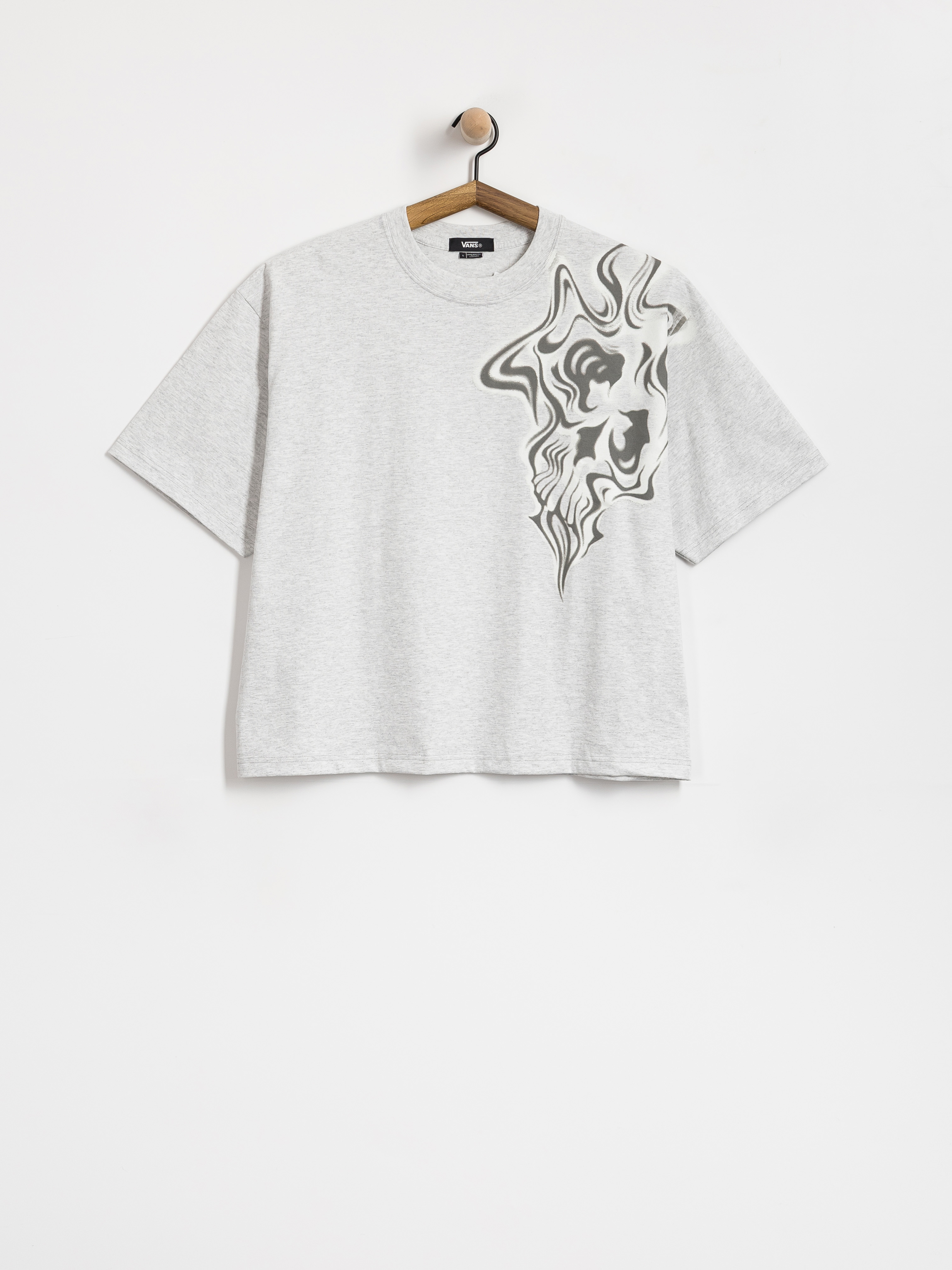 T-shirt Vans Lx Smoke Skull (ash heather)
