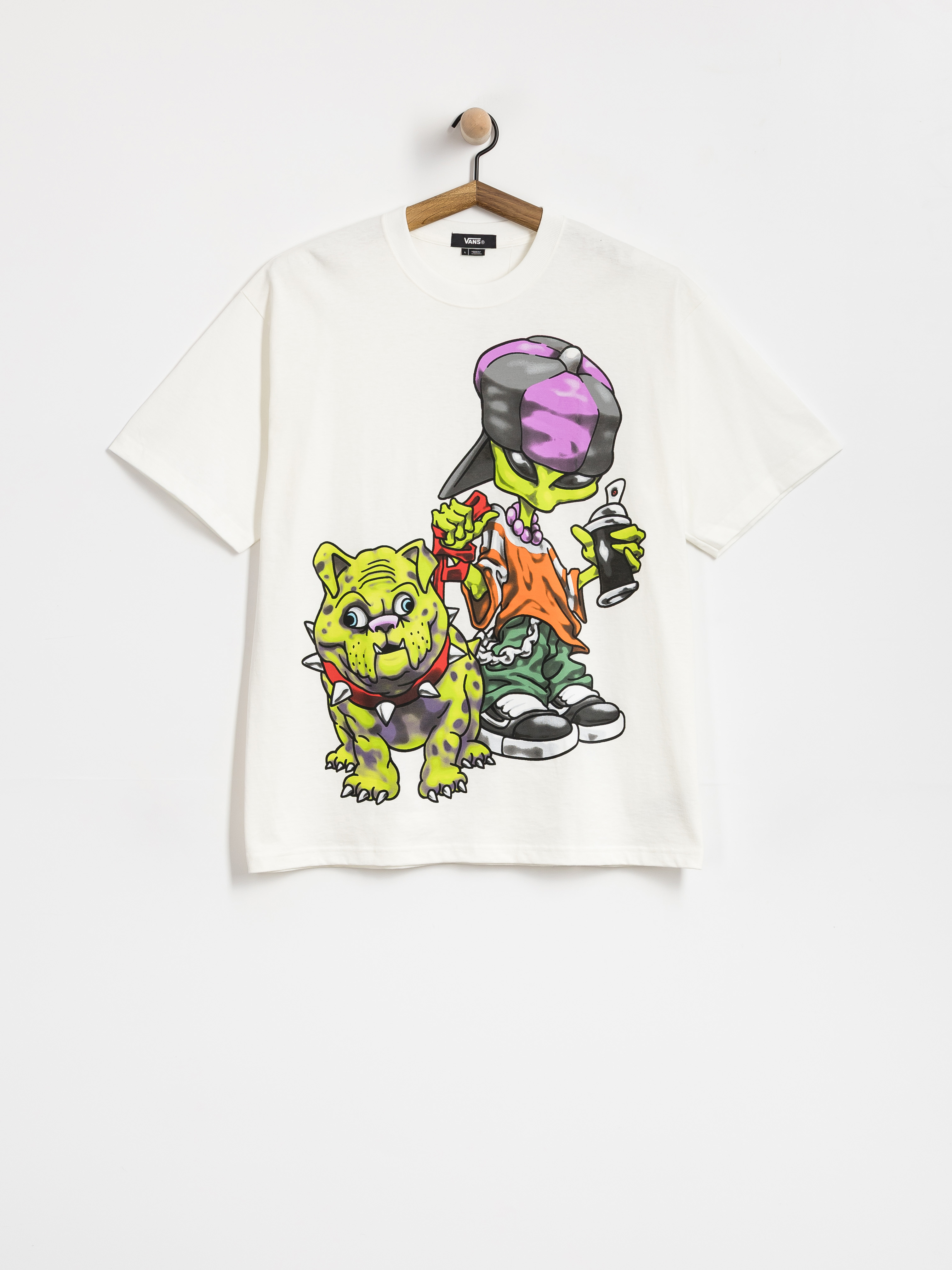 T-shirt Vans Lx Wreckpack Alien Dog (white)