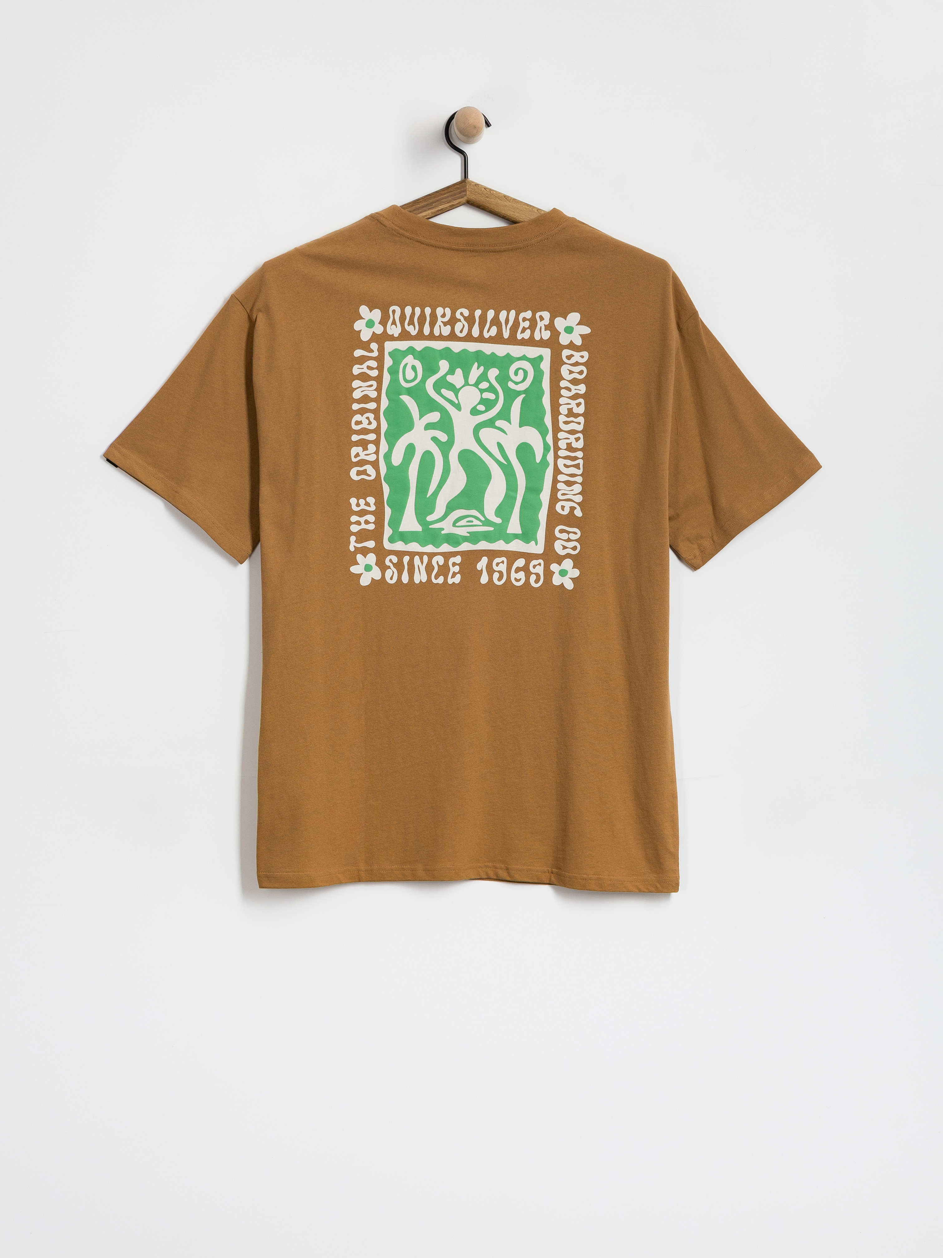 T-shirt Quiksilver Serenity Splash (tobacco brown)