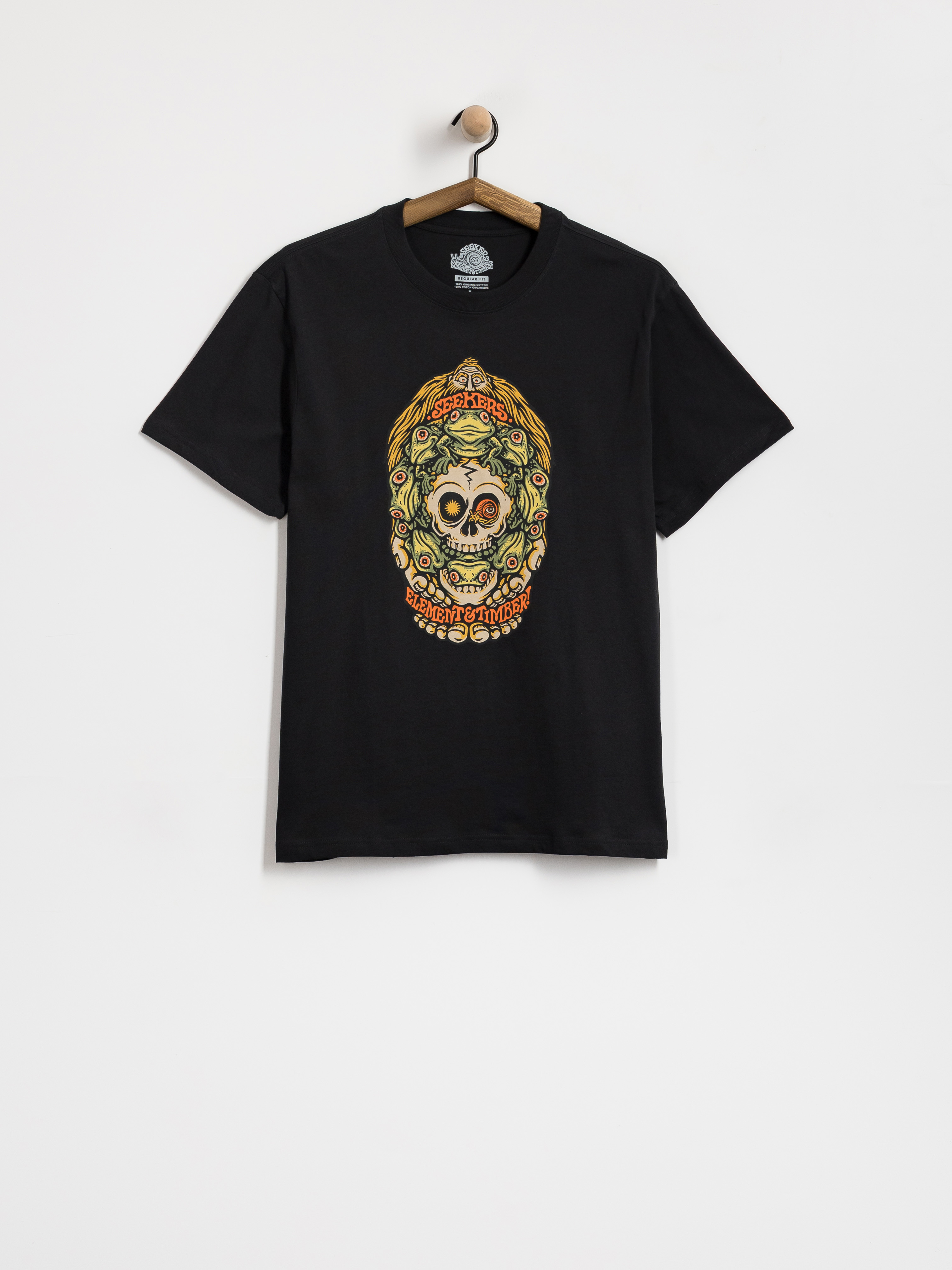 T-shirt Element Timber Orbit (off black)