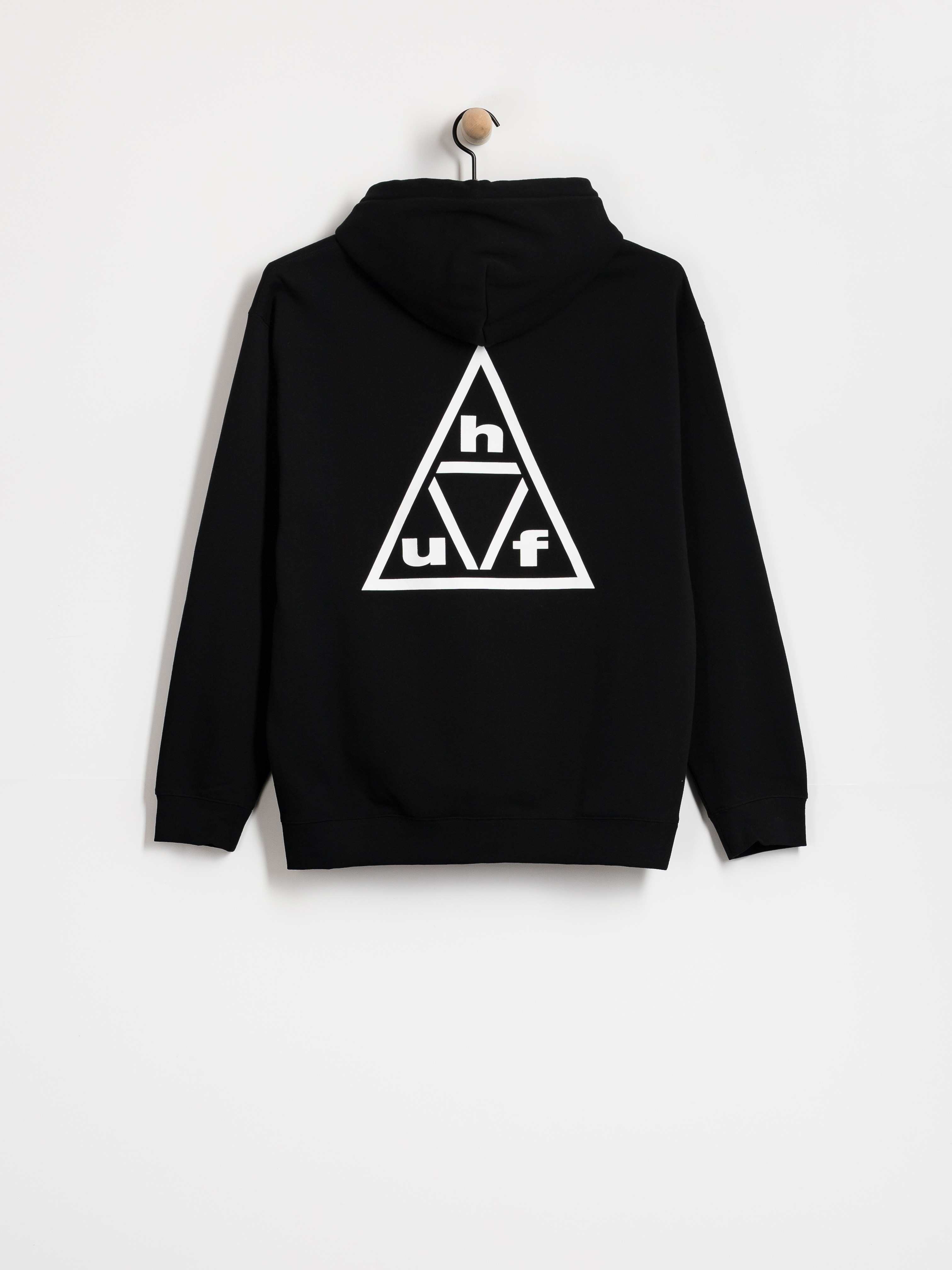 Bluza z kapturem HUF Triple Triangle HD (black/white)