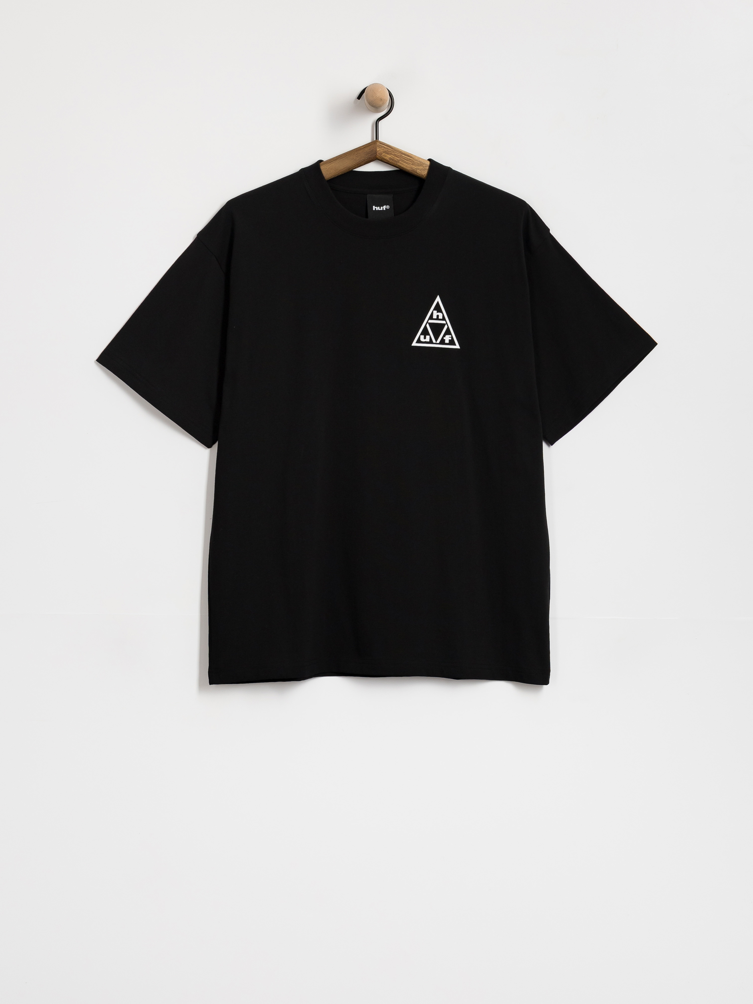 T-shirt HUF Triple Triangle (black/white)