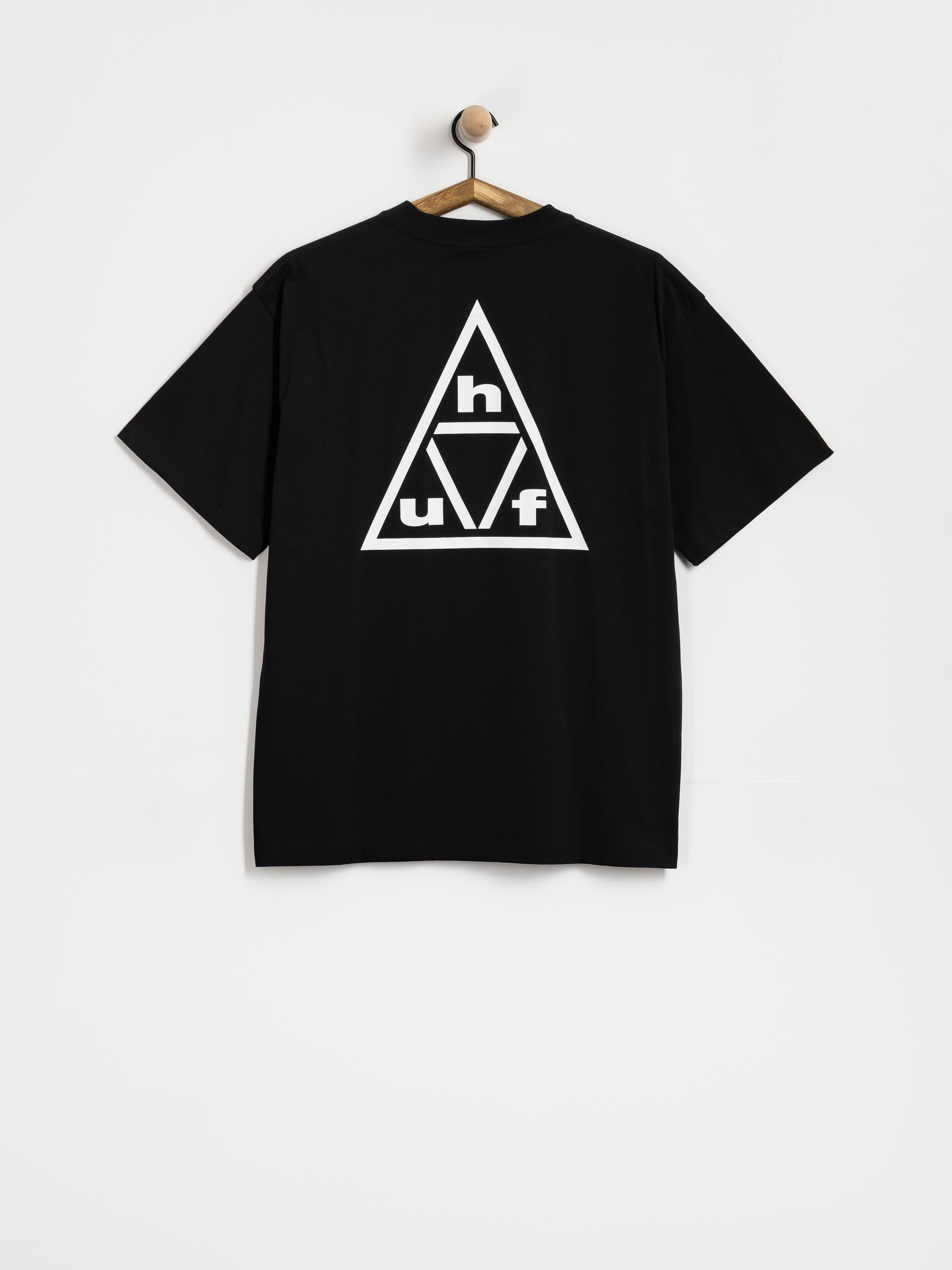 T-shirt HUF Triple Triangle (black/white)