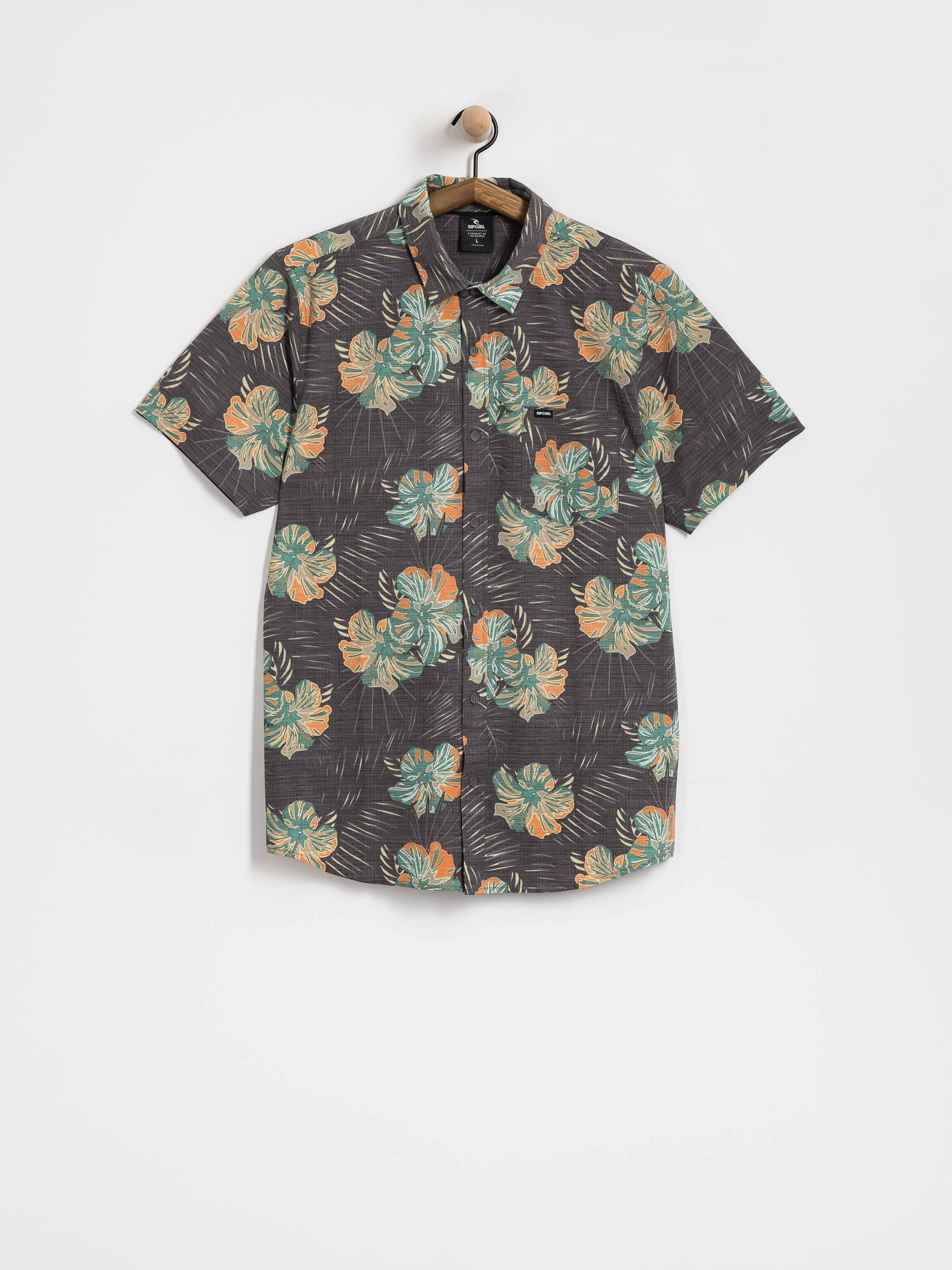 Koszula Rip Curl Sessions Aerotech (black)