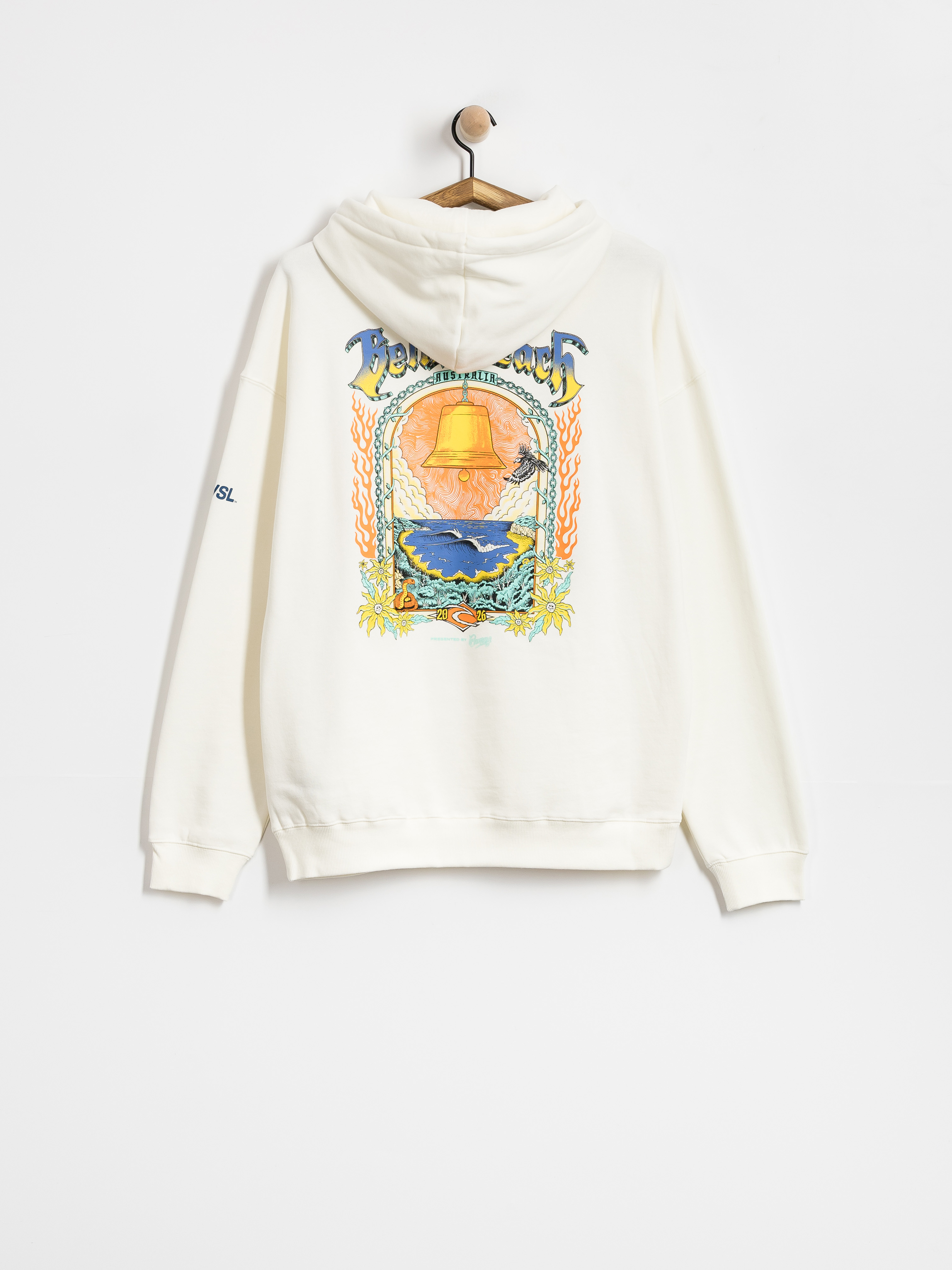 Bluza z kapturem Rip Curl Bells Pro 26 HD (bone)