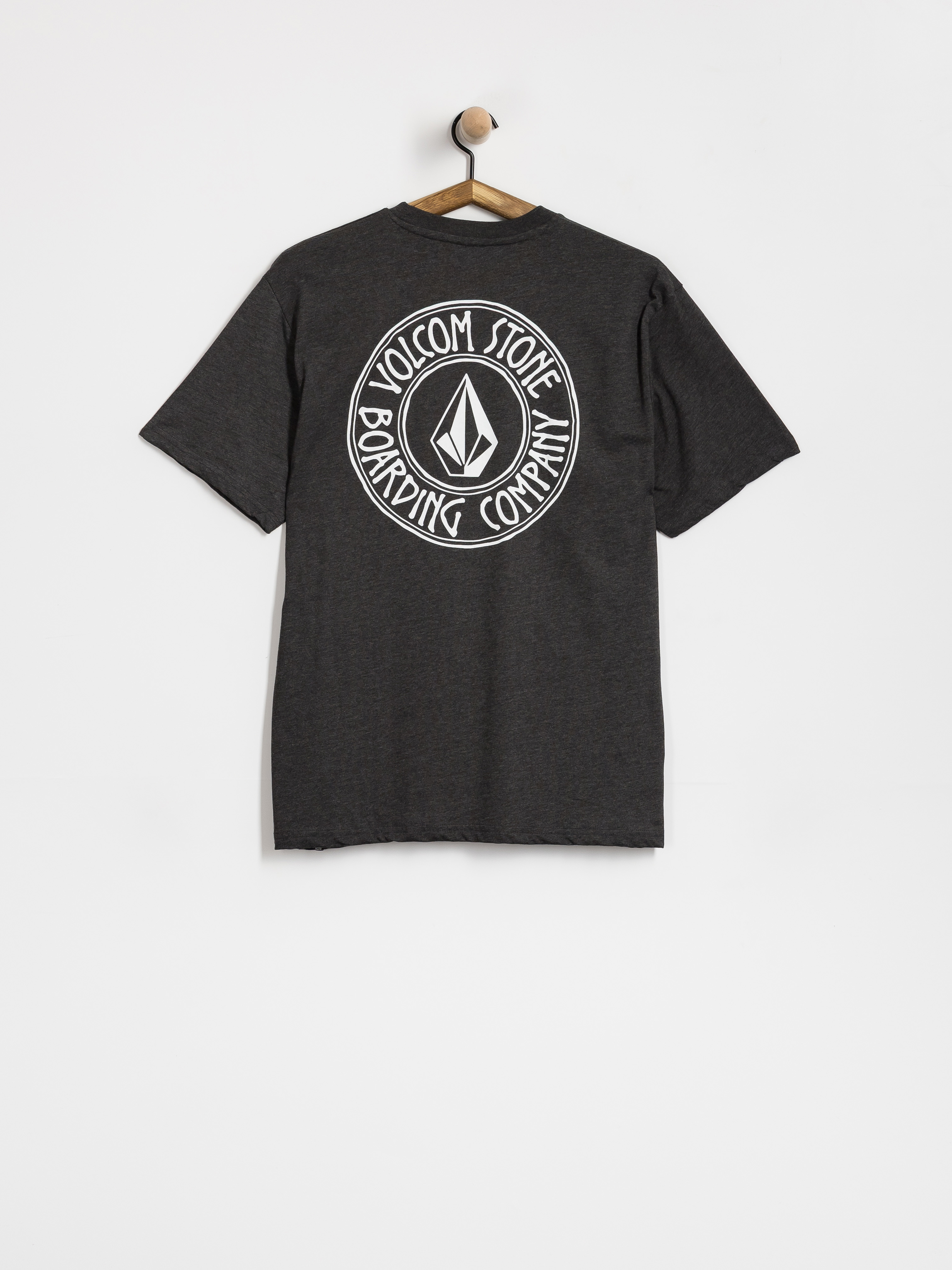 T-shirt Volcom Drain You Hth (heather black)