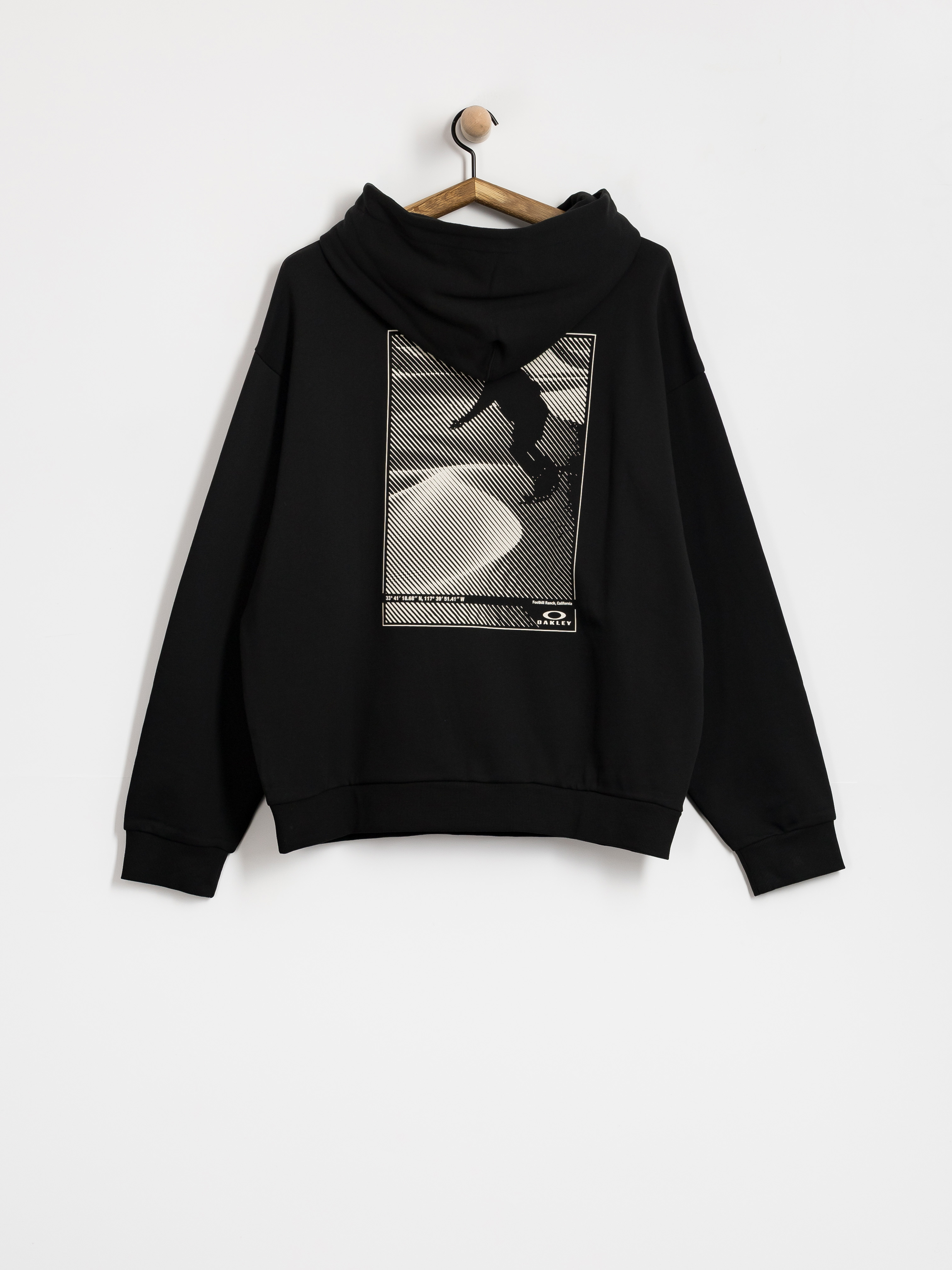 Bluza z kapturem Oakley Sandboard HD (pitch black)