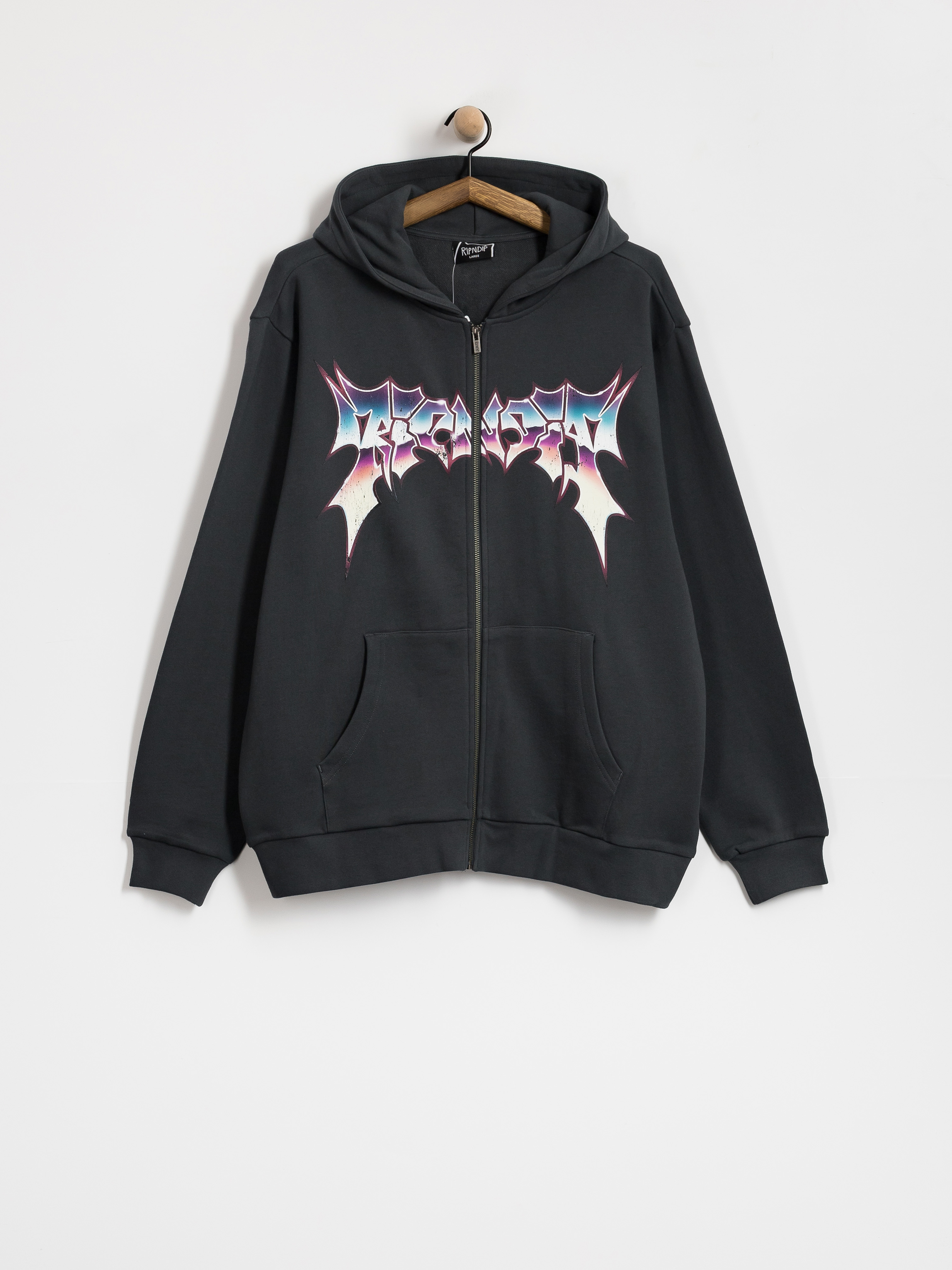 Bluza z kapturem RipNDip Noid ZHD (charcoal wash)