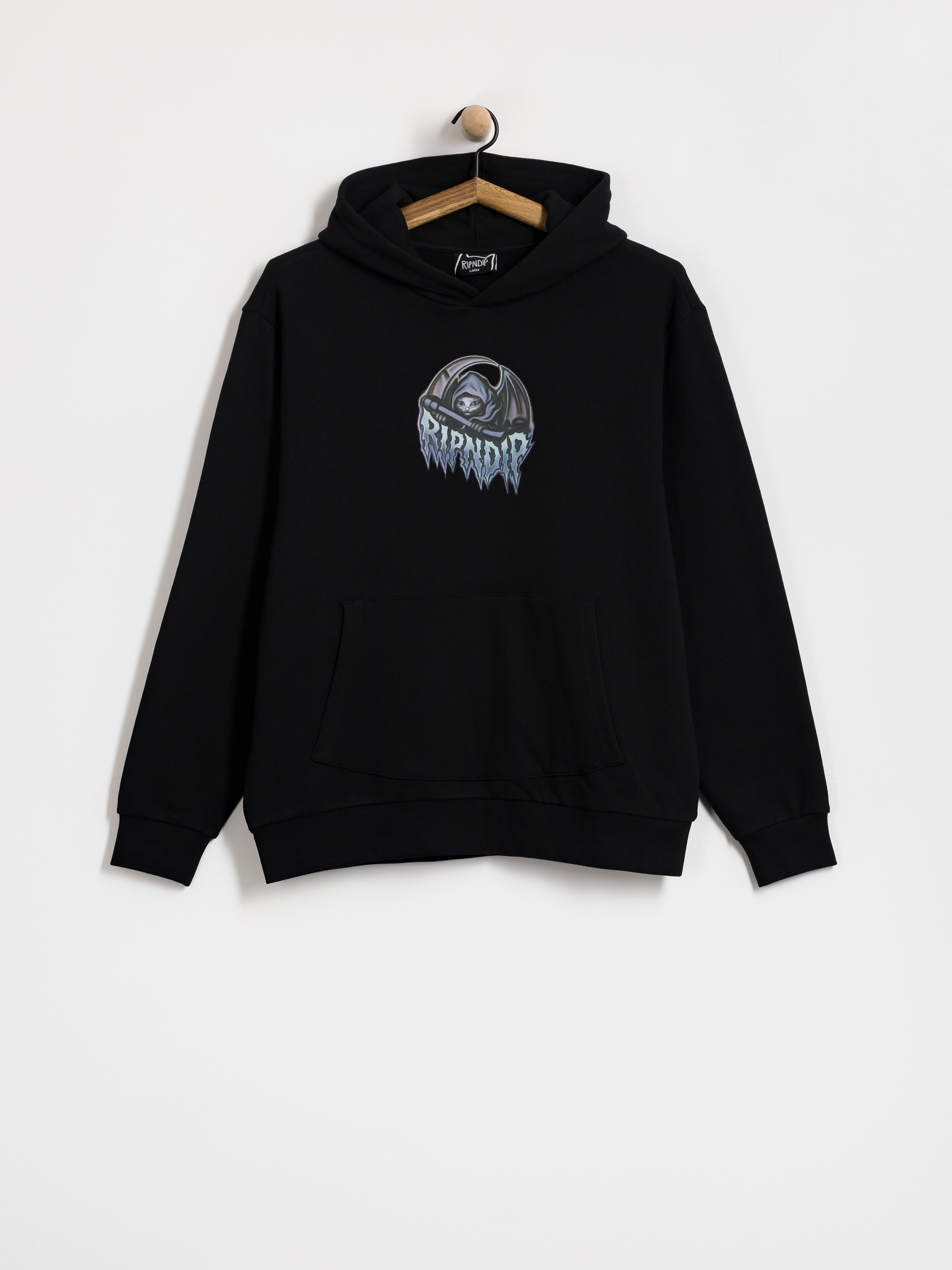 Bluza z kapturem RipNDip Out Of Time HD (black wash)