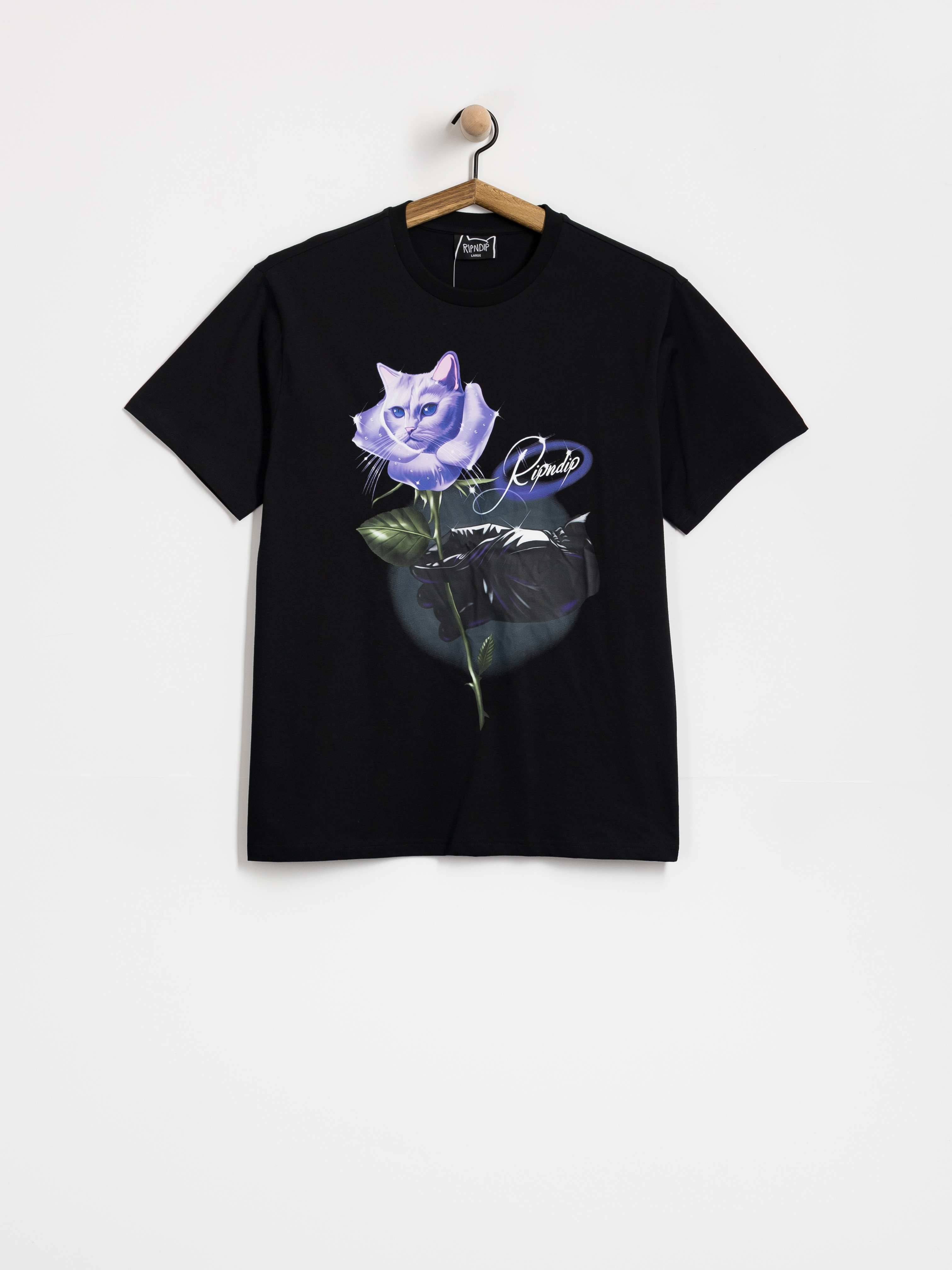 T-shirt RipNDip Rose (black)