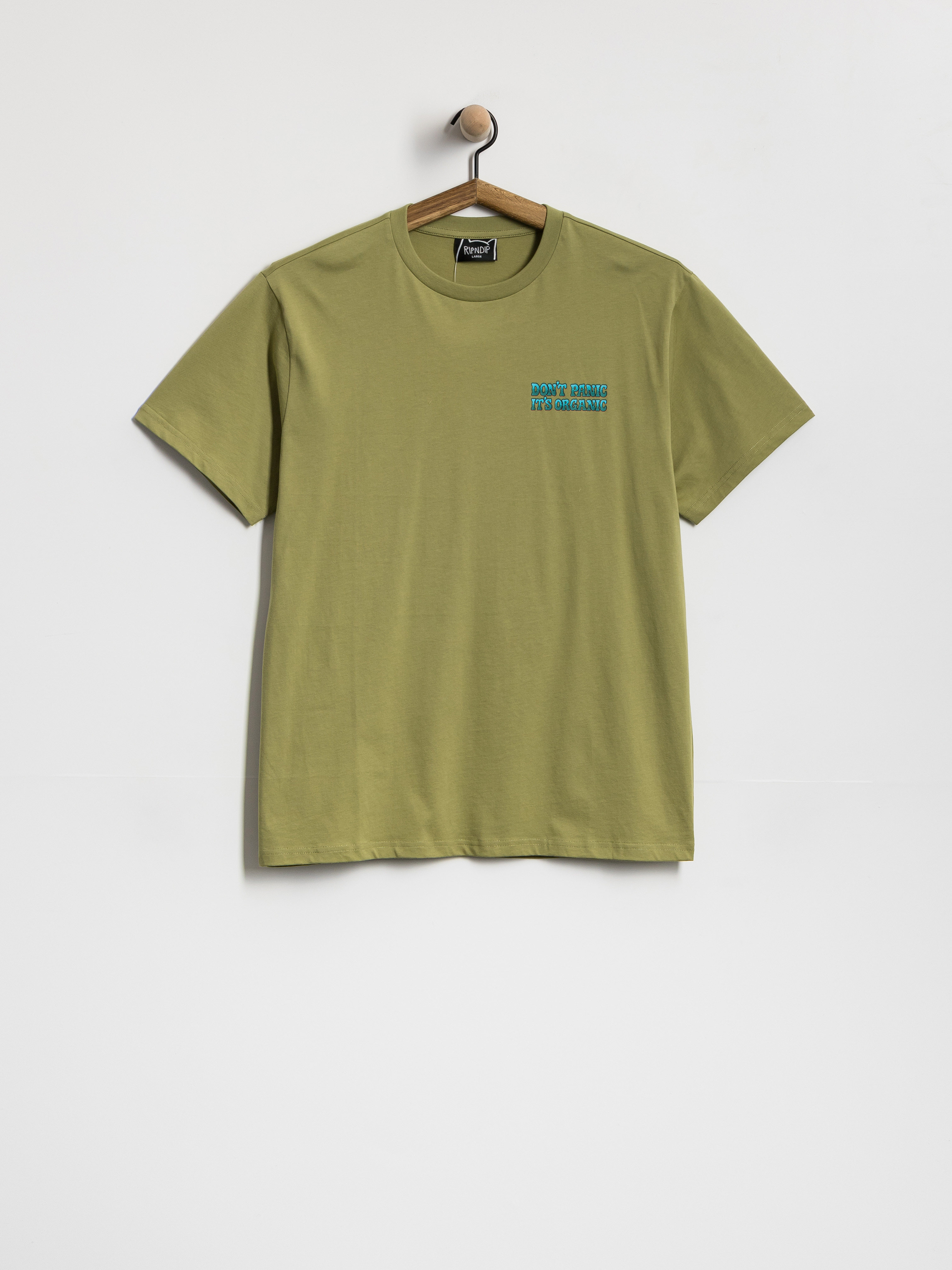 T-shirt RipNDip Don'T Panic (light forest)