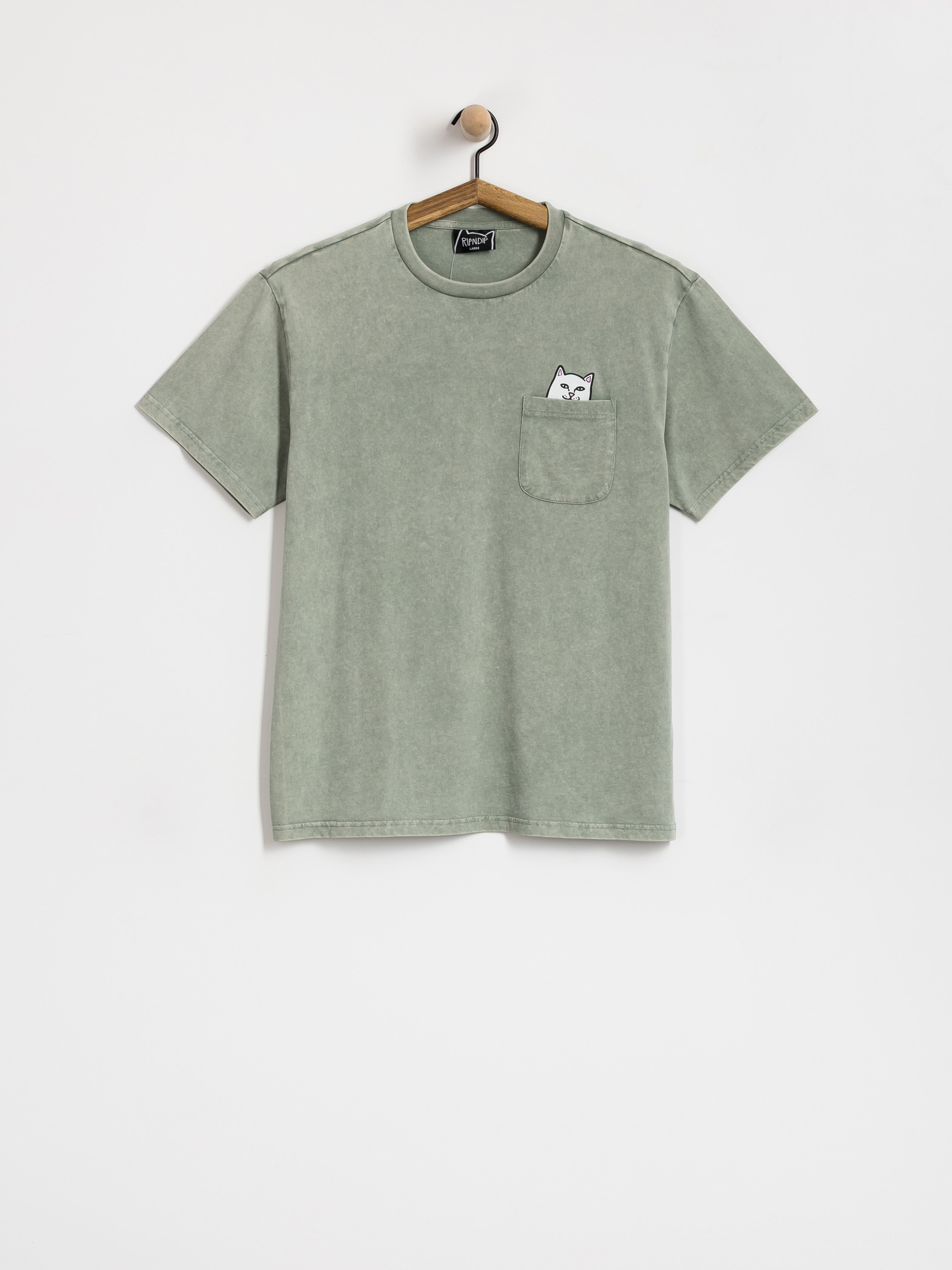 T-shirt RipNDip Lord Nermal Vintage Pocket (sage vintage wash)