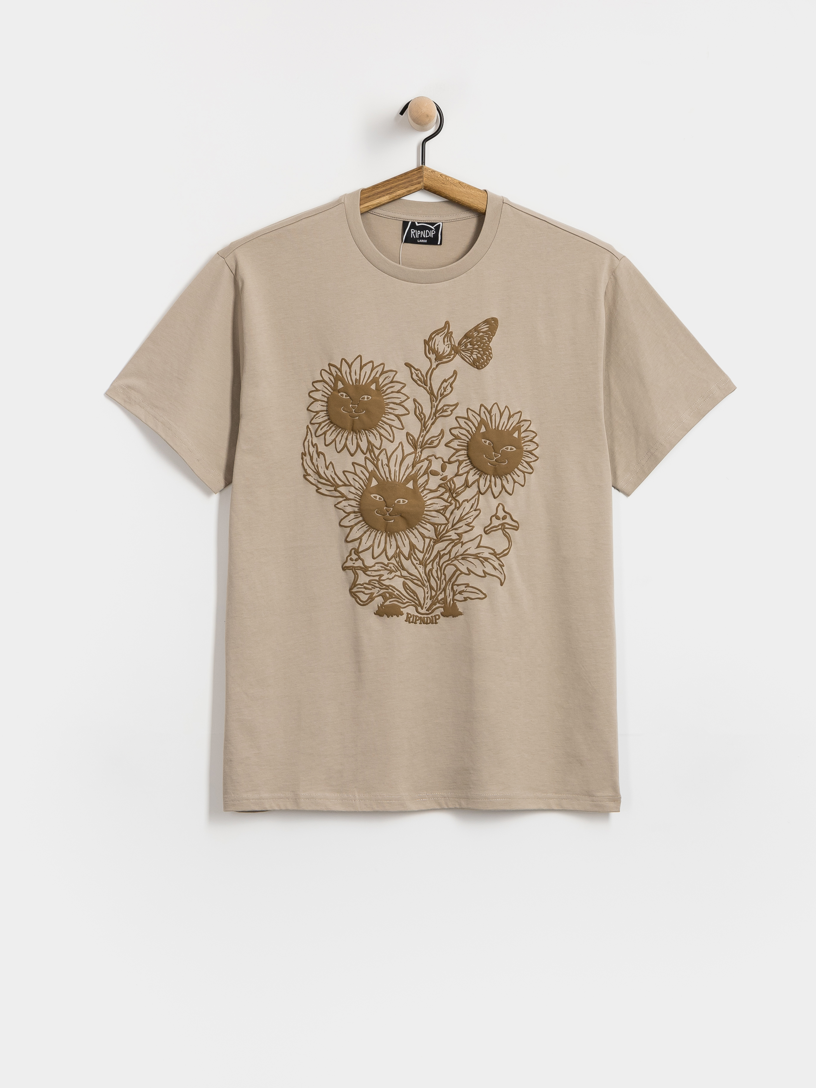 T-shirt RipNDip Where The Flowers Bloom (sand)