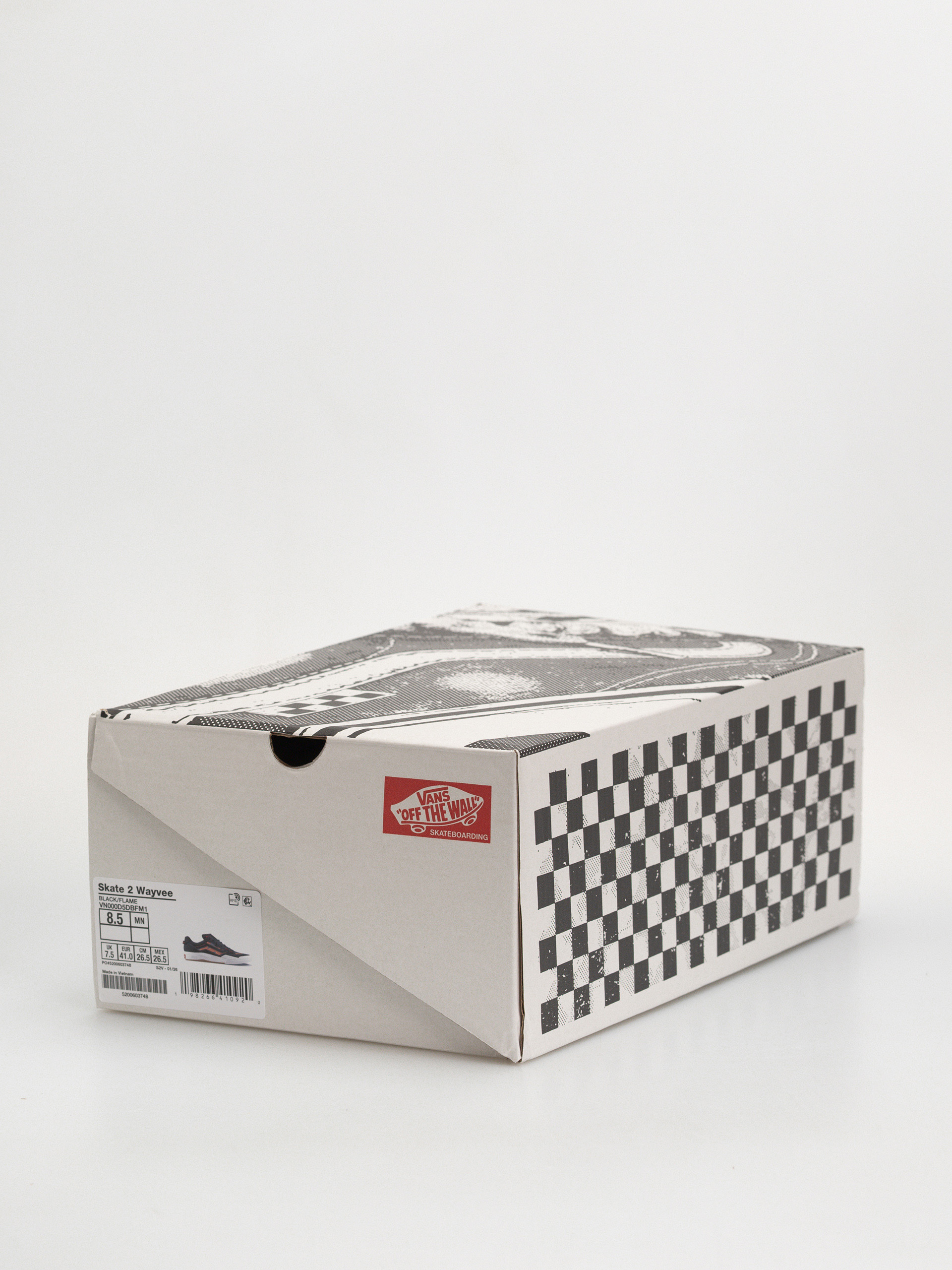 Buty Vans Skate 2 Wayvee (black/flame)