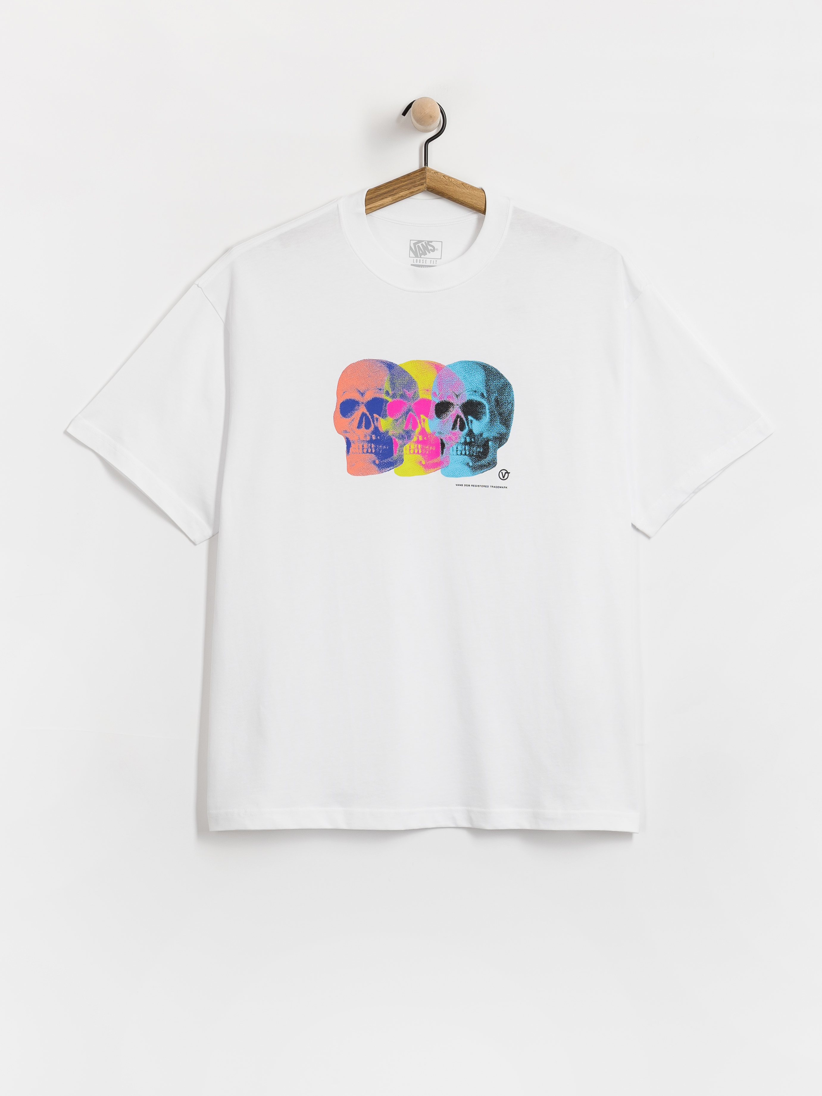 T-shirt Vans Bone Head Loose (white)
