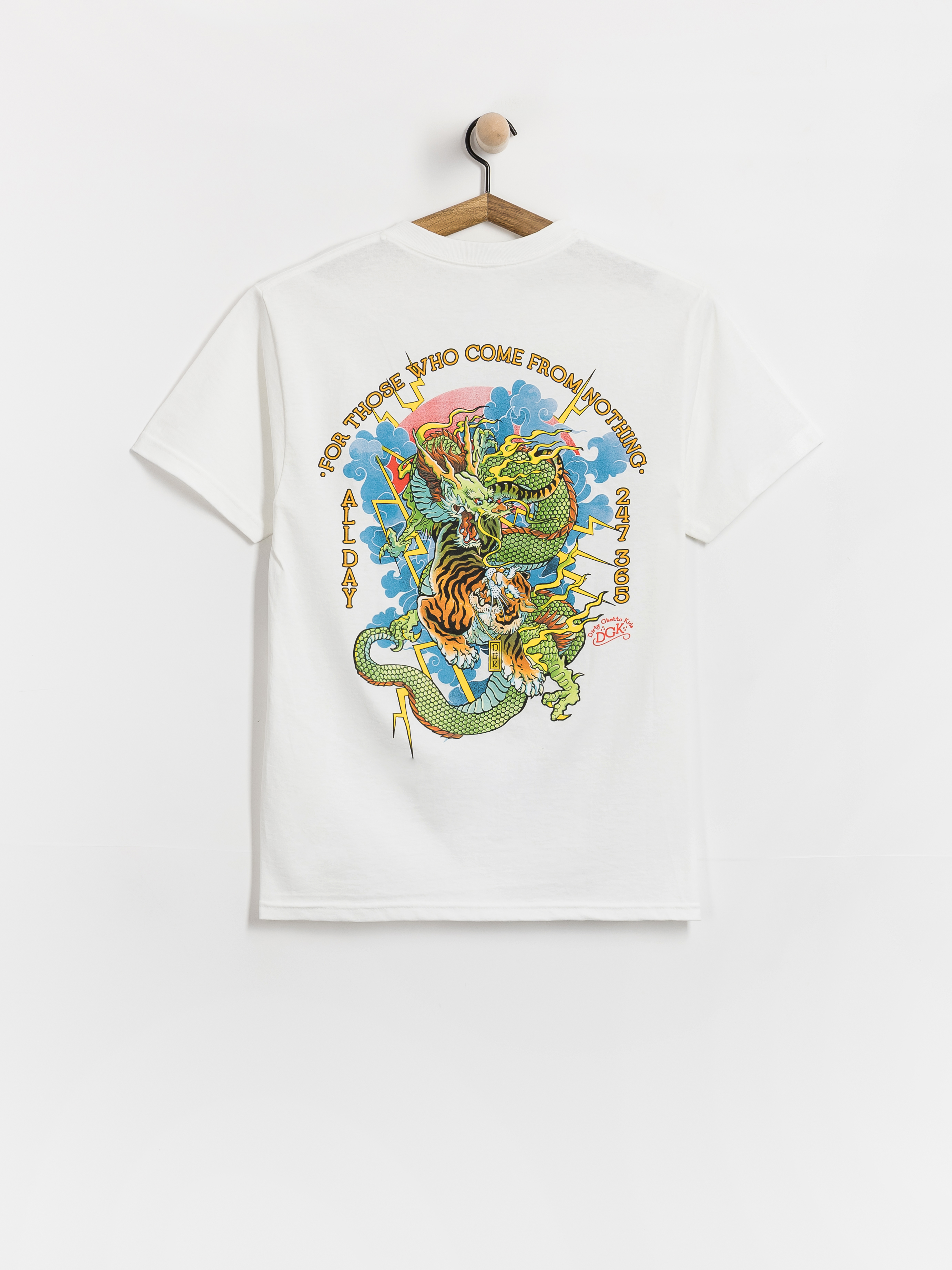 T-shirt DGK Battle (white)