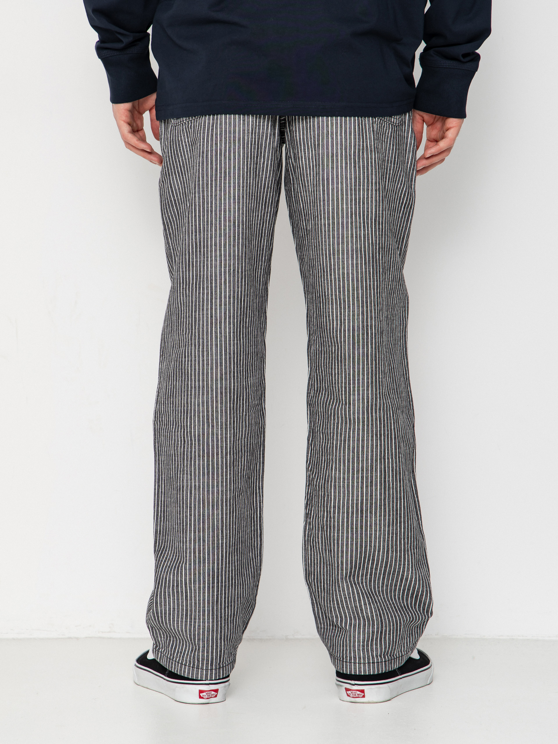 Spodnie Vans Chore Loose Stripe Denim (black/white)