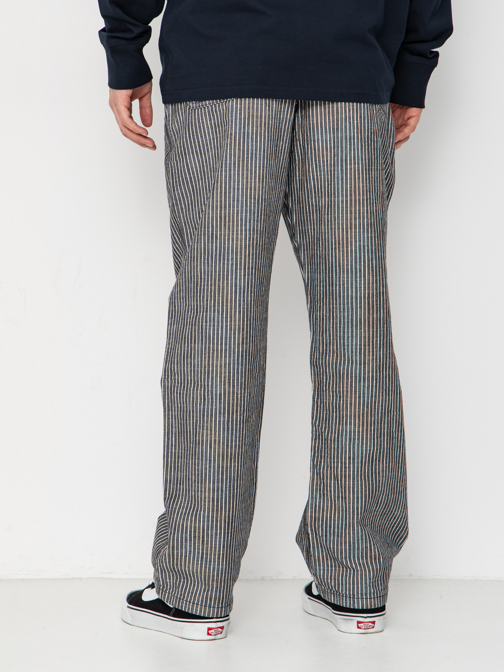 Spodnie Vans Chore Loose Stripe Denim (black/white)
