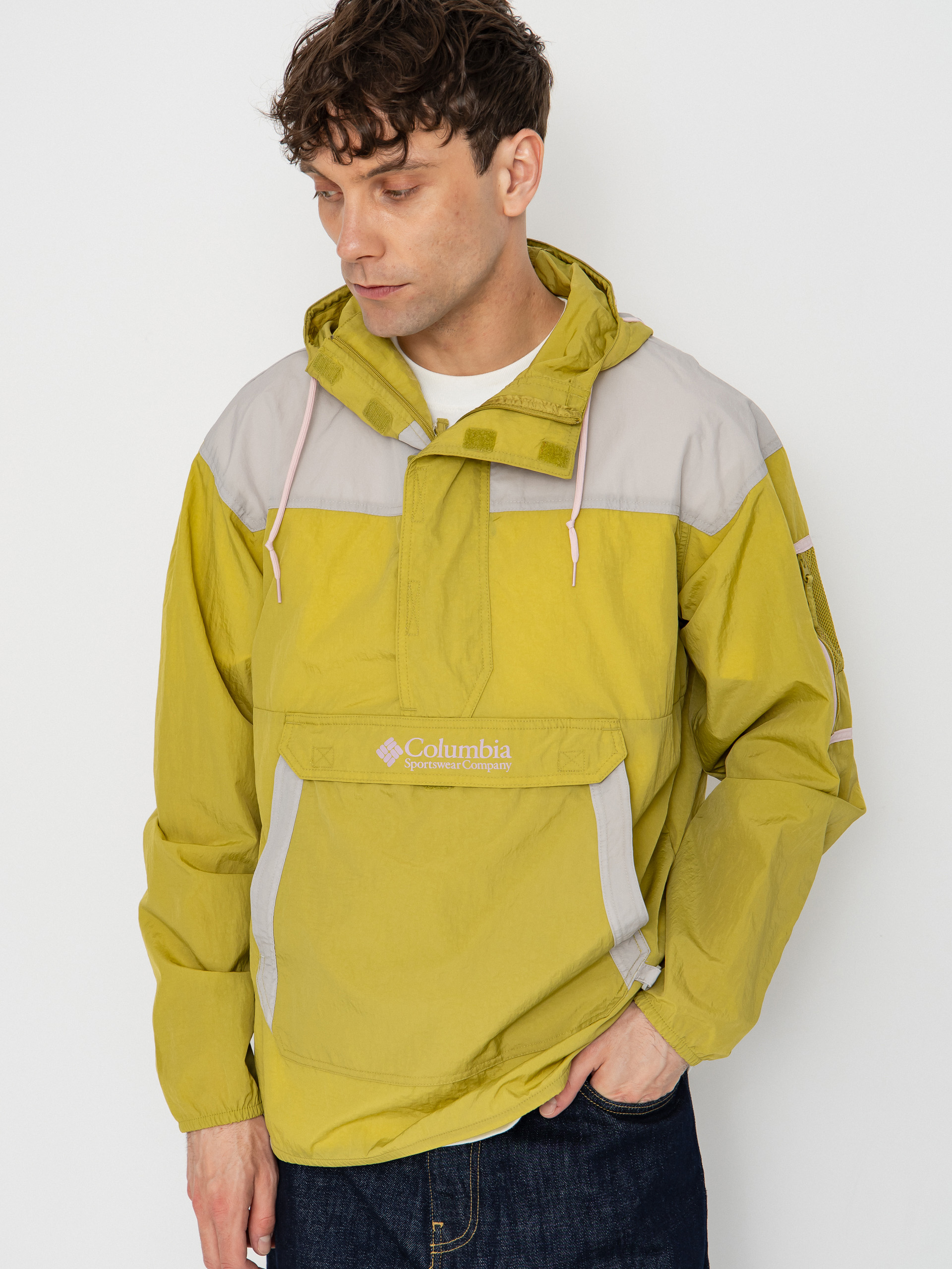 Kurtka Columbia Challenger Windbreaker Anorak (peppercorn/flint grey)