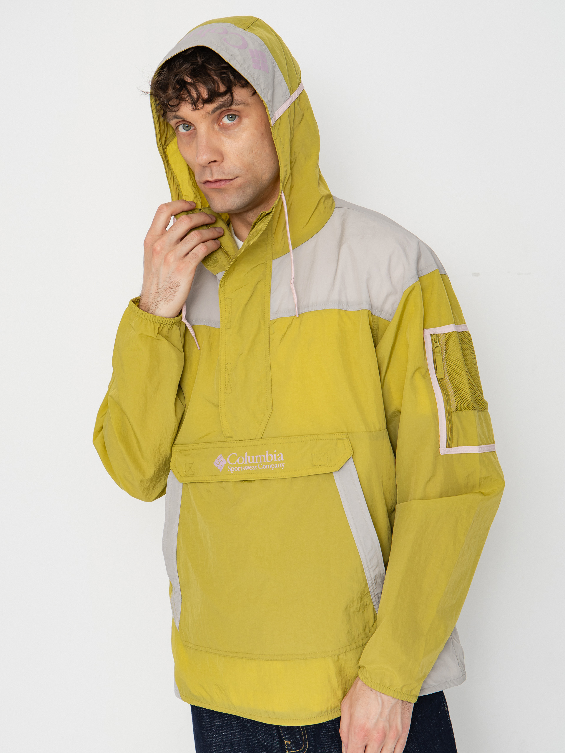 Kurtka Columbia Challenger Windbreaker Anorak (peppercorn/flint grey)