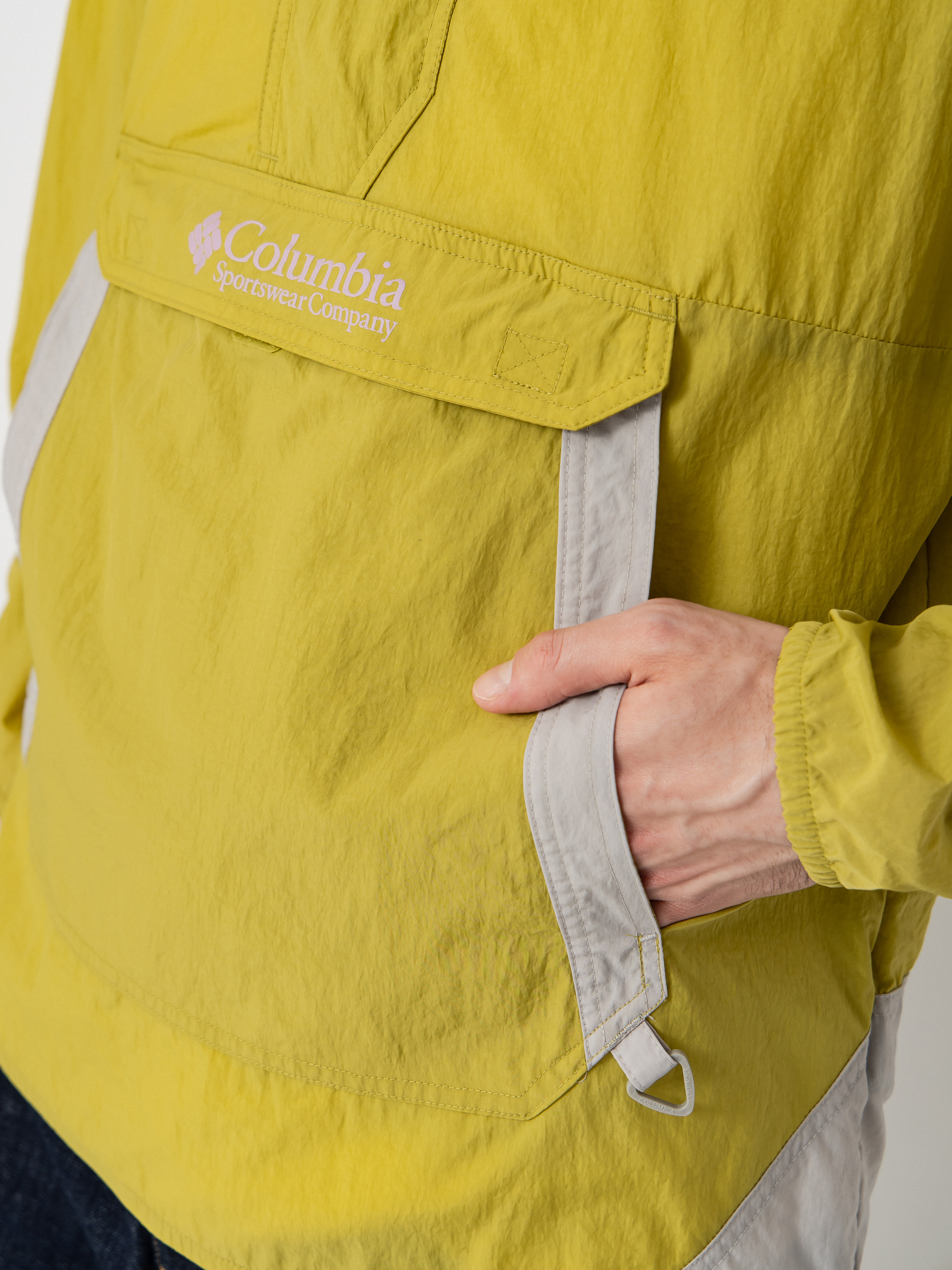 Kurtka Columbia Challenger Windbreaker Anorak (peppercorn/flint grey)